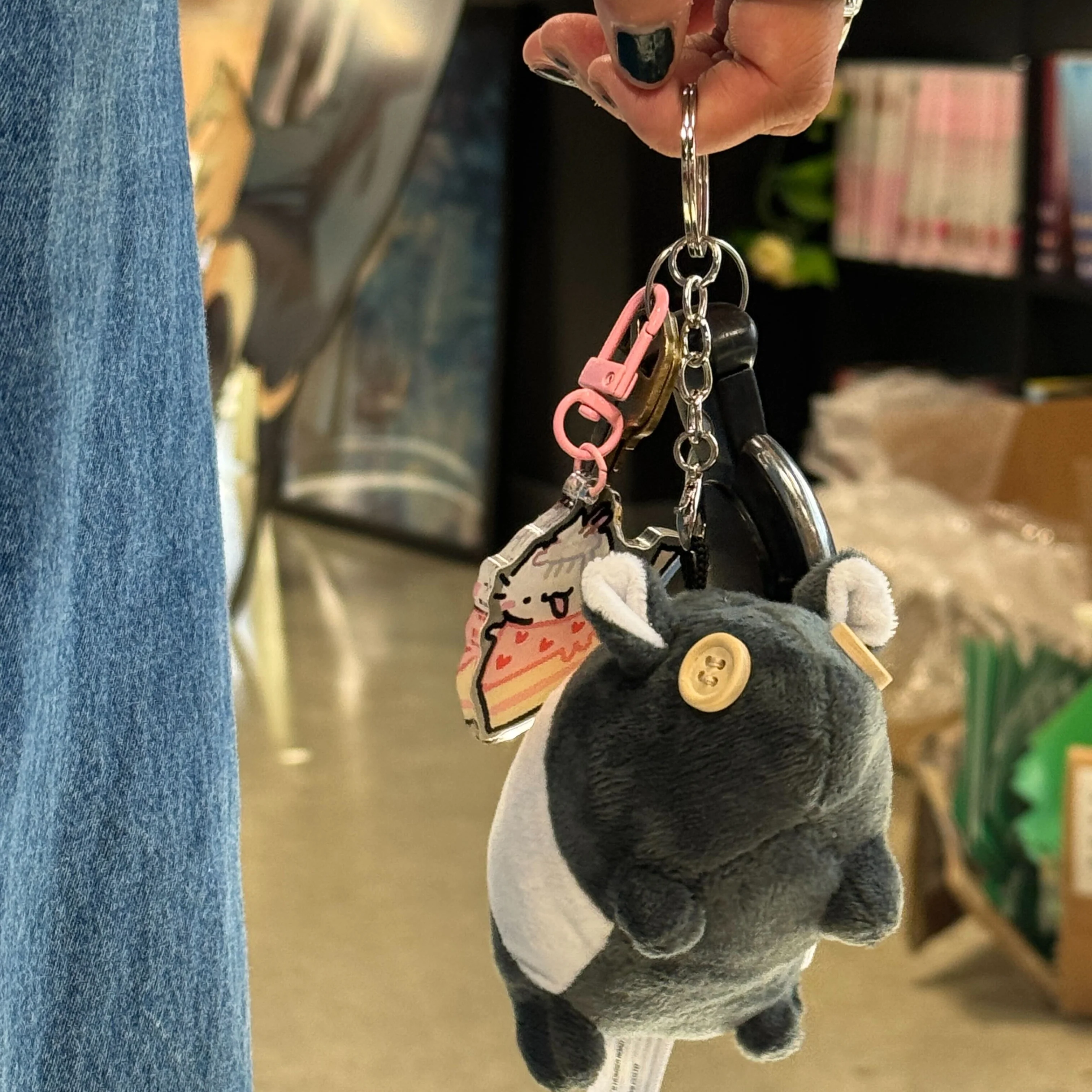 EATERNAL NOCTURNAL - TAPI PLUSH KEYRING 3 EATERNAL NOCTURNAL - TAPI PLUSH KEYRING