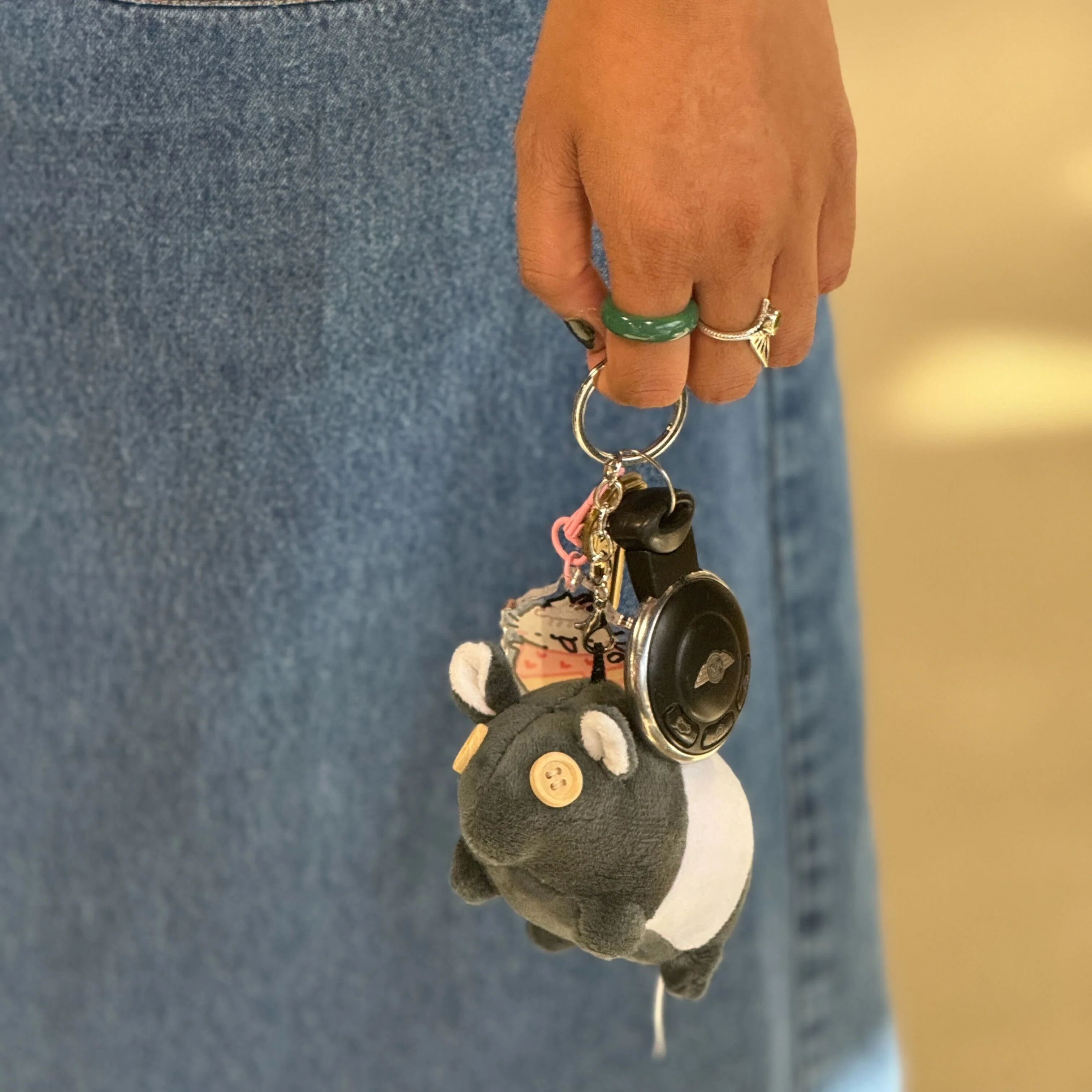 EATERNAL NOCTURNAL - TAPI PLUSH KEYRING 4 EATERNAL NOCTURNAL - TAPI PLUSH KEYRING