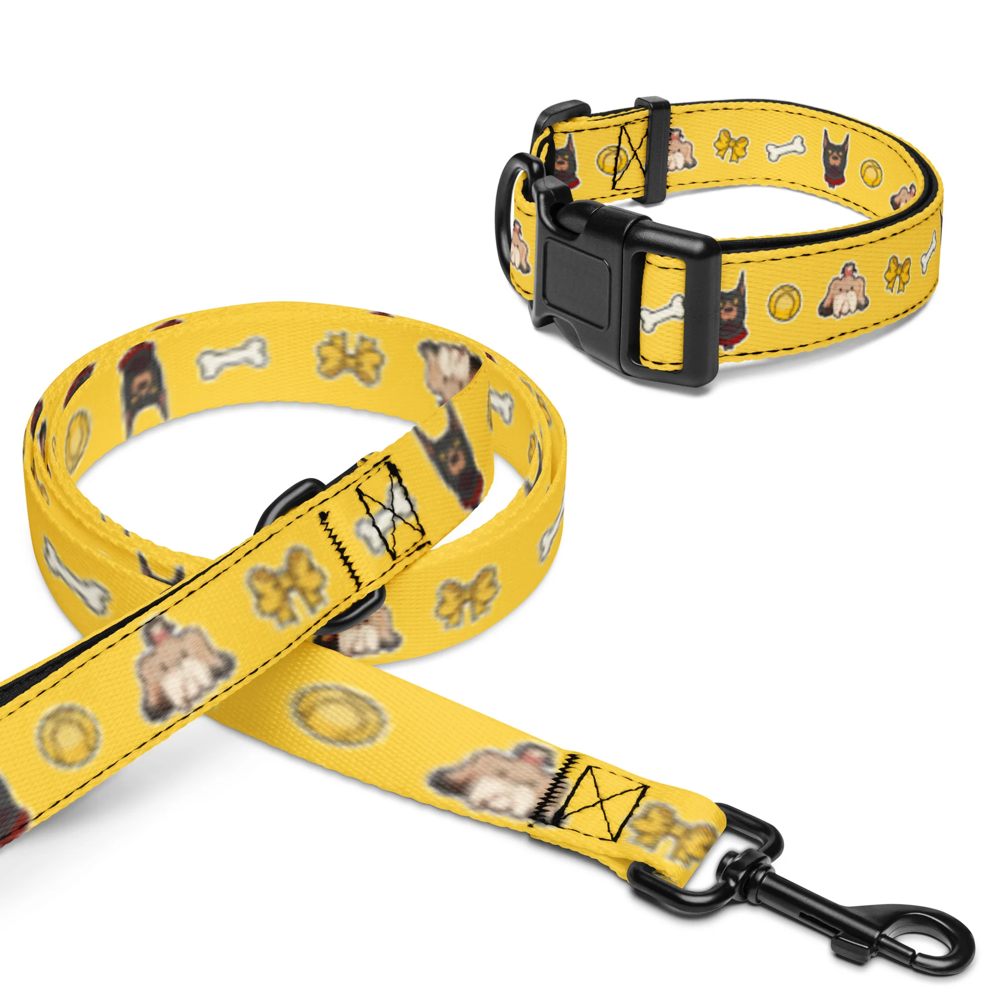 LOVE 4 A WALK - REPEAT PET COLLAR & LEASH