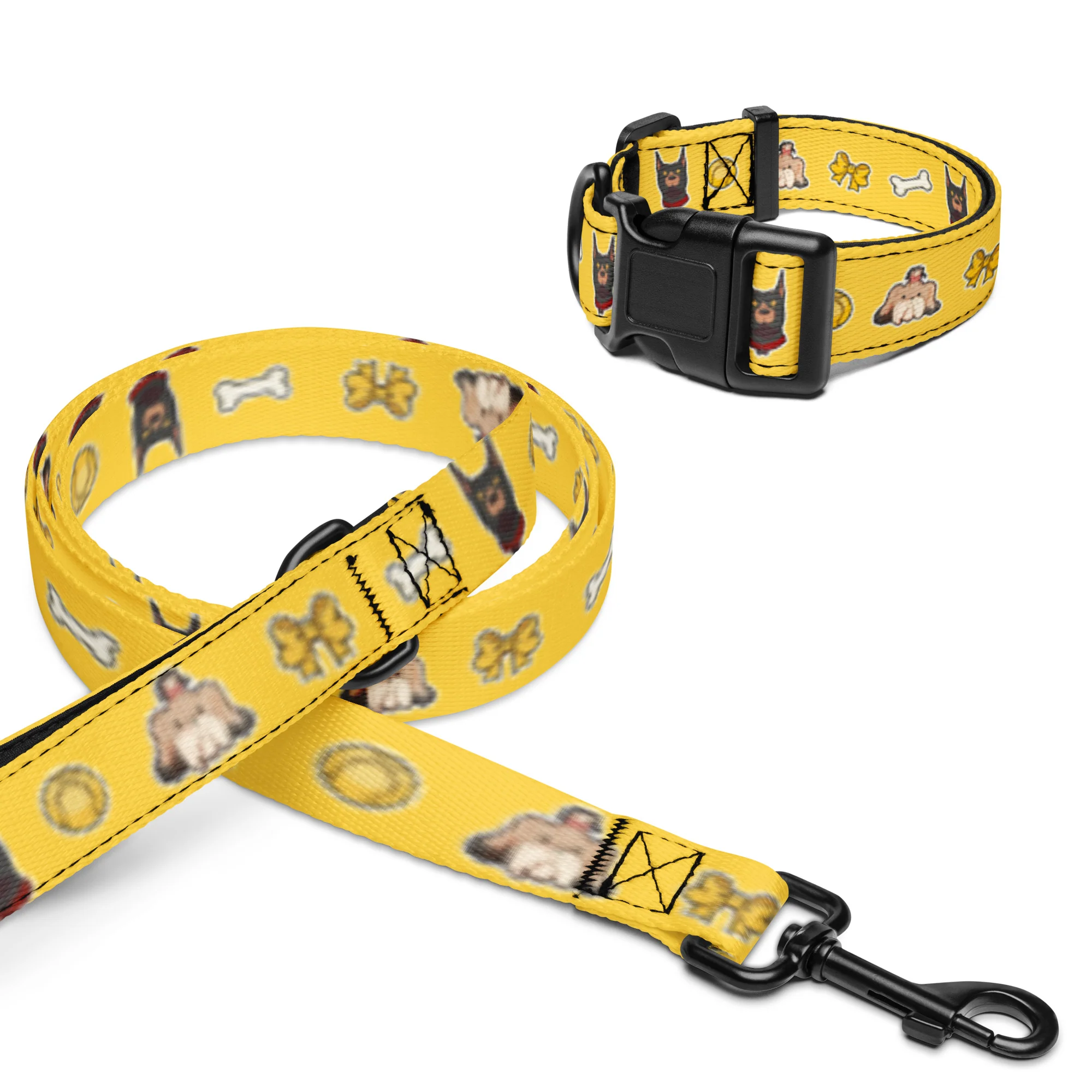 LOVE 4 A WALK - REPEAT PET COLLAR & LEASH