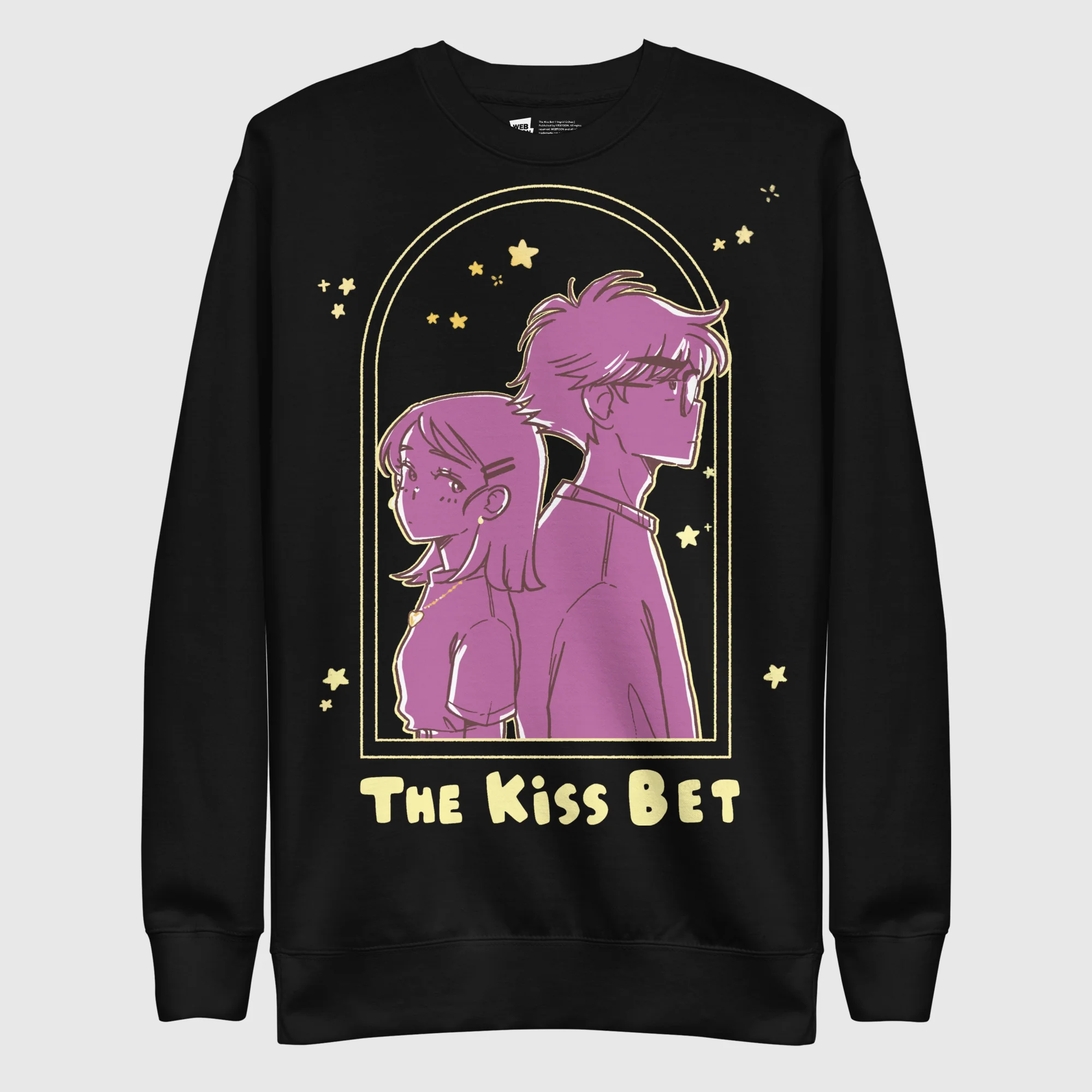 THE KISS BET - STARRY UNISEX SWEATSHIRT