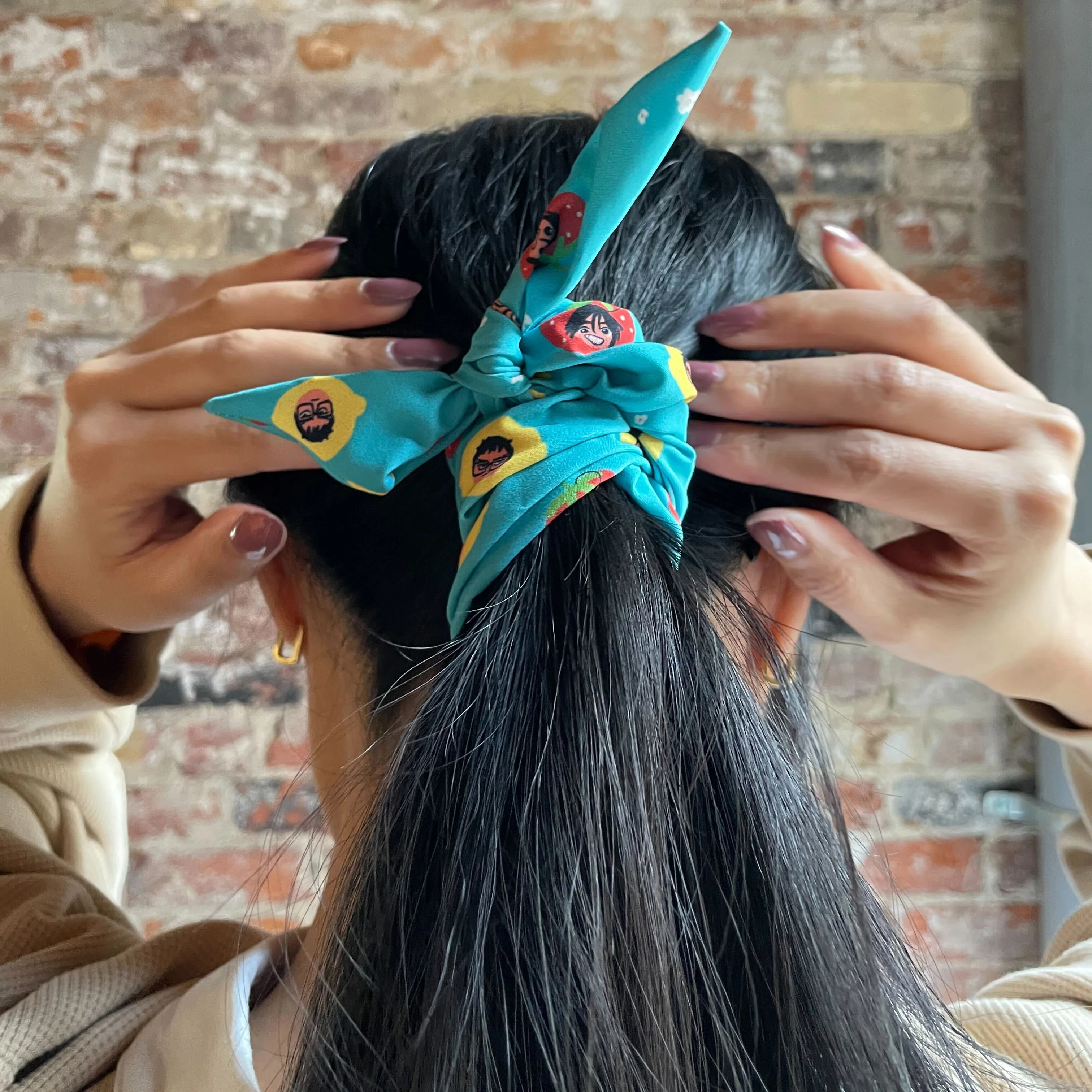 TO THE STARS AND BACK - SCRUNCHIE