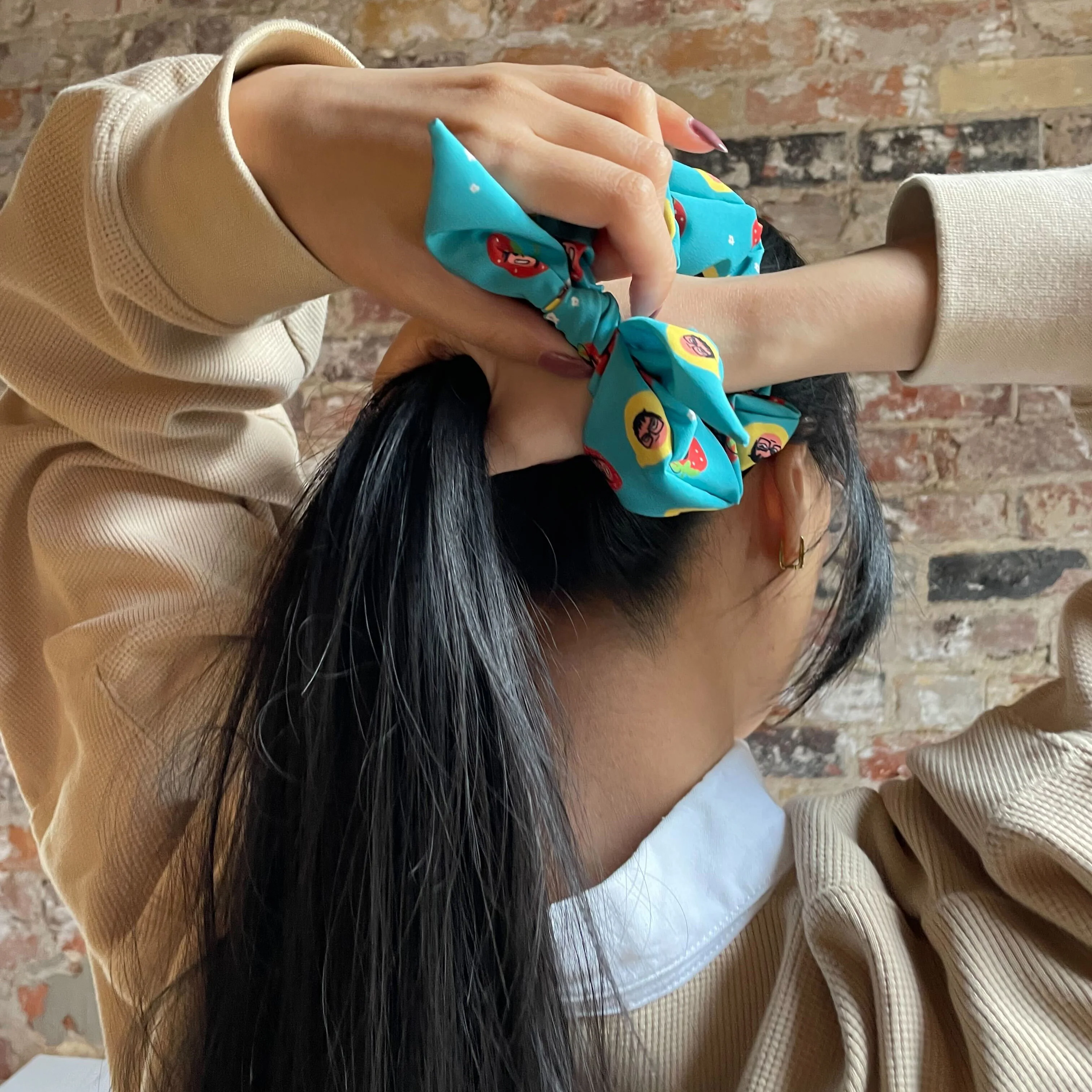 TO THE STARS AND BACK - SCRUNCHIE