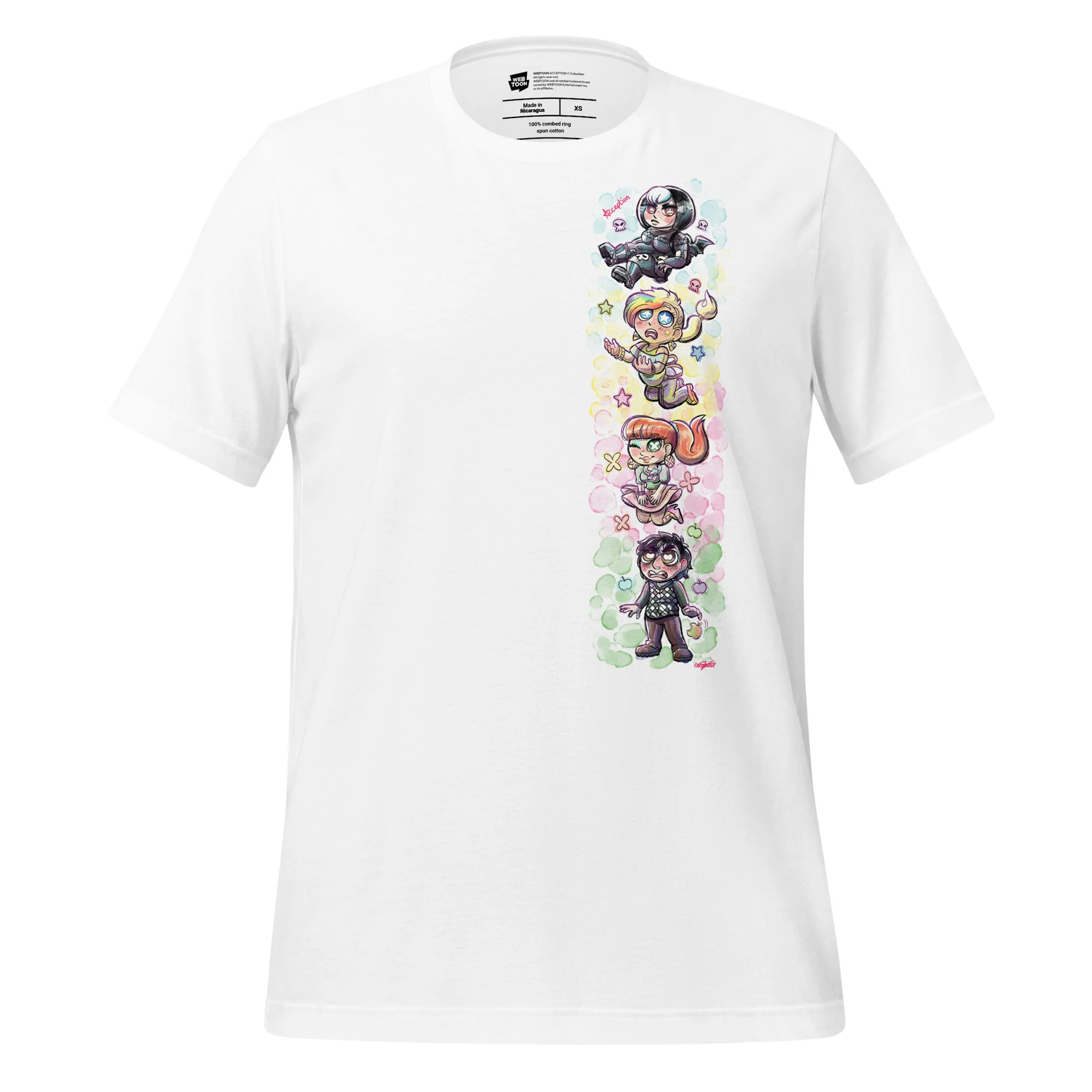 ACCEPTION - FALLING CHIBI T-SHIRT