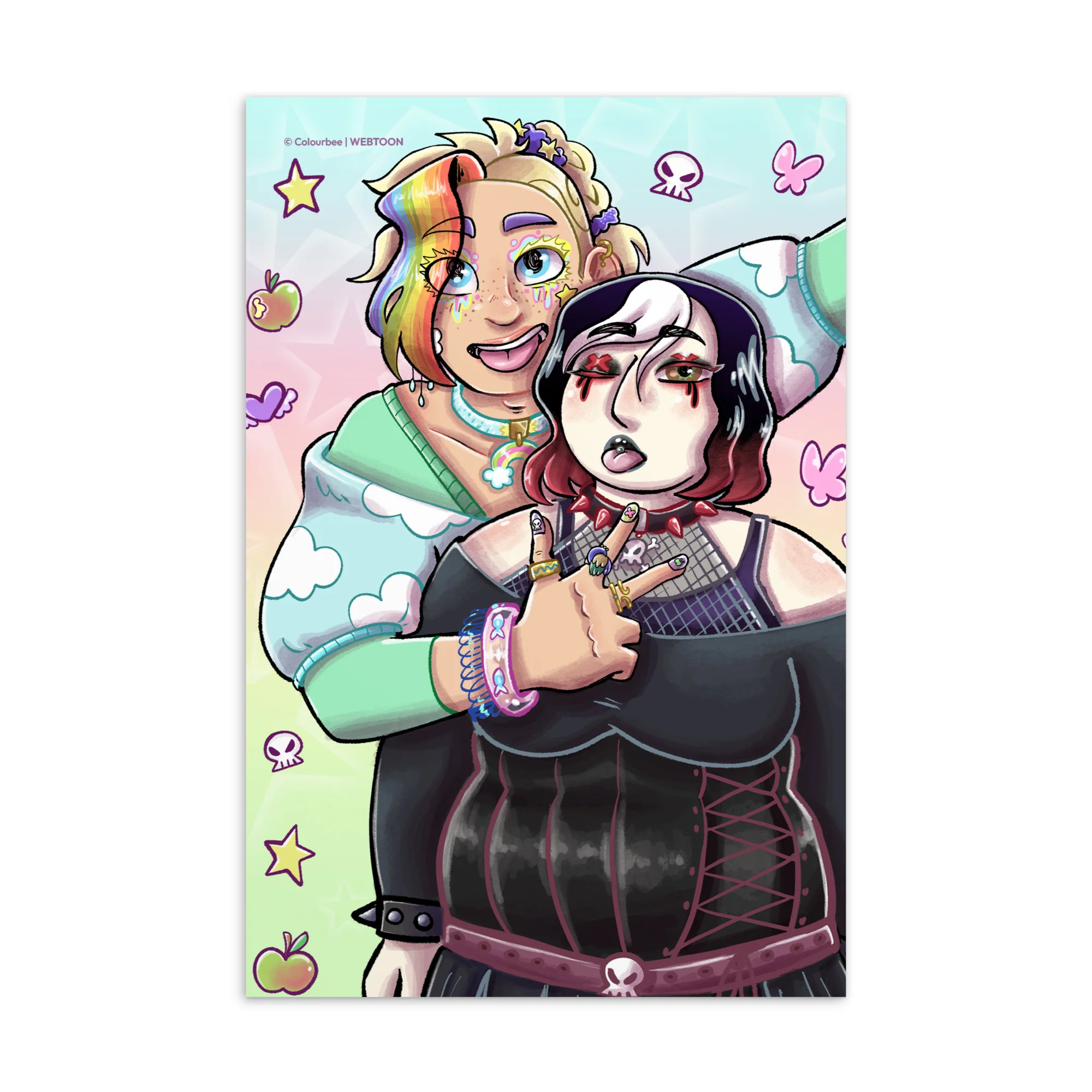 ACCEPTION - SELFIE POSTCARD