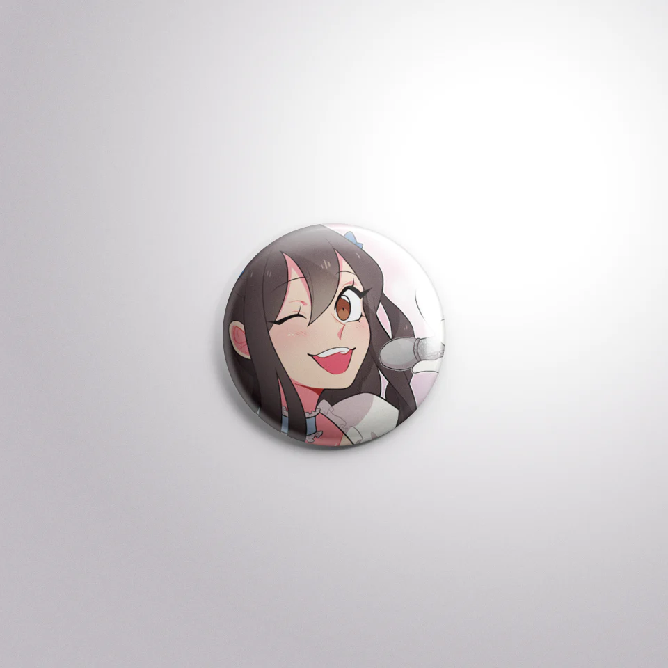Death of a Popstar Button Badge