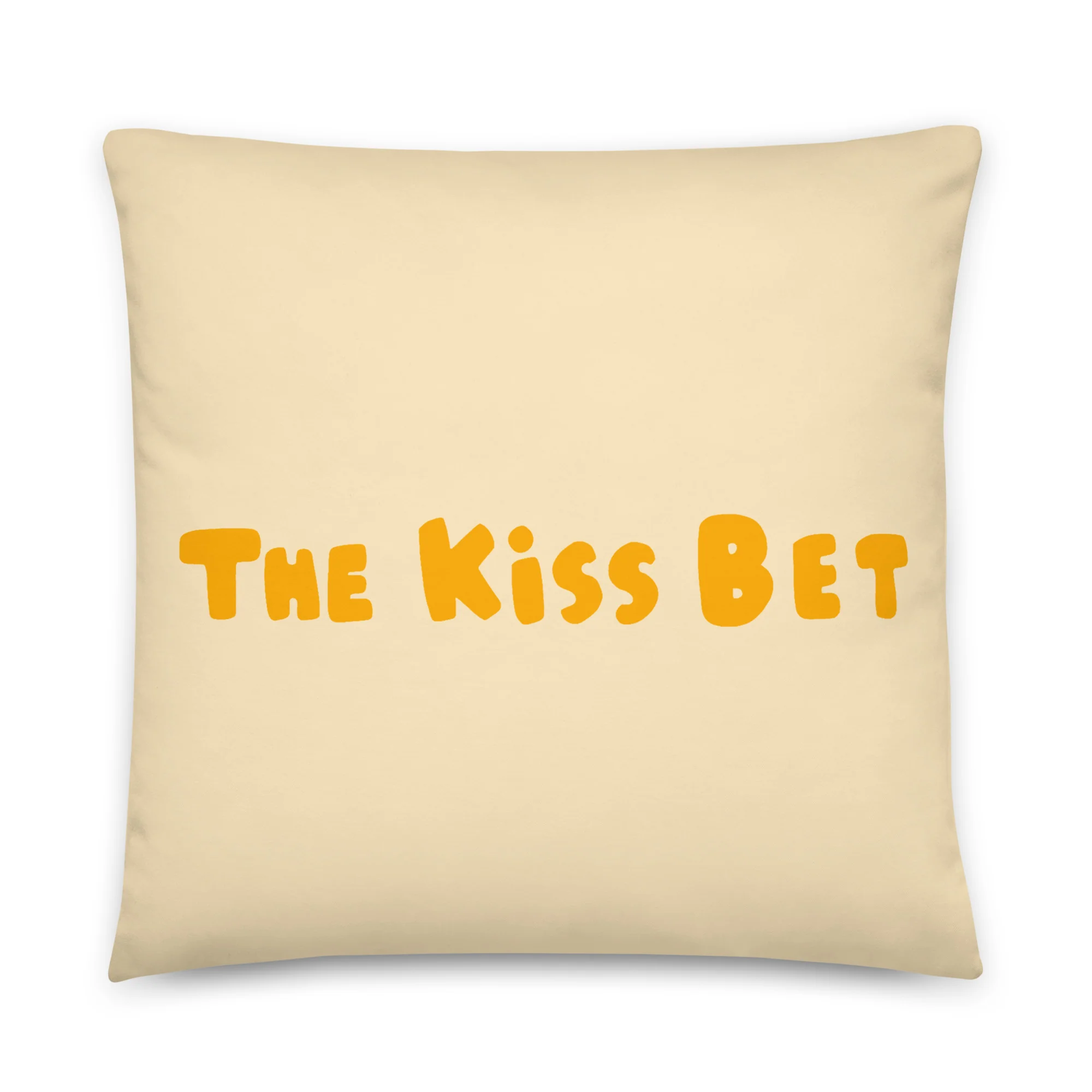 THE KISS BET - YELLOW PILLOW 4 THE KISS BET - YELLOW PILLOW