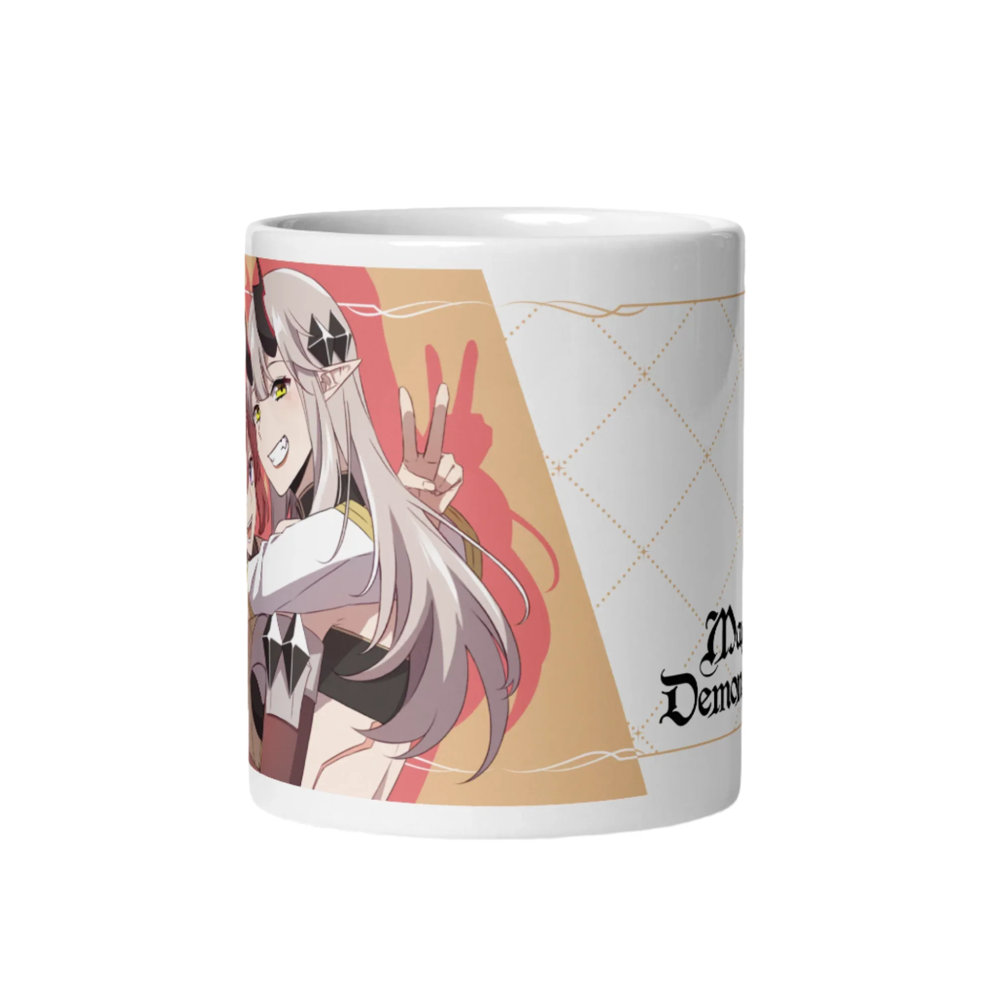 MAGE & DEMON QUEEN - WHITE GLOSSY MUG