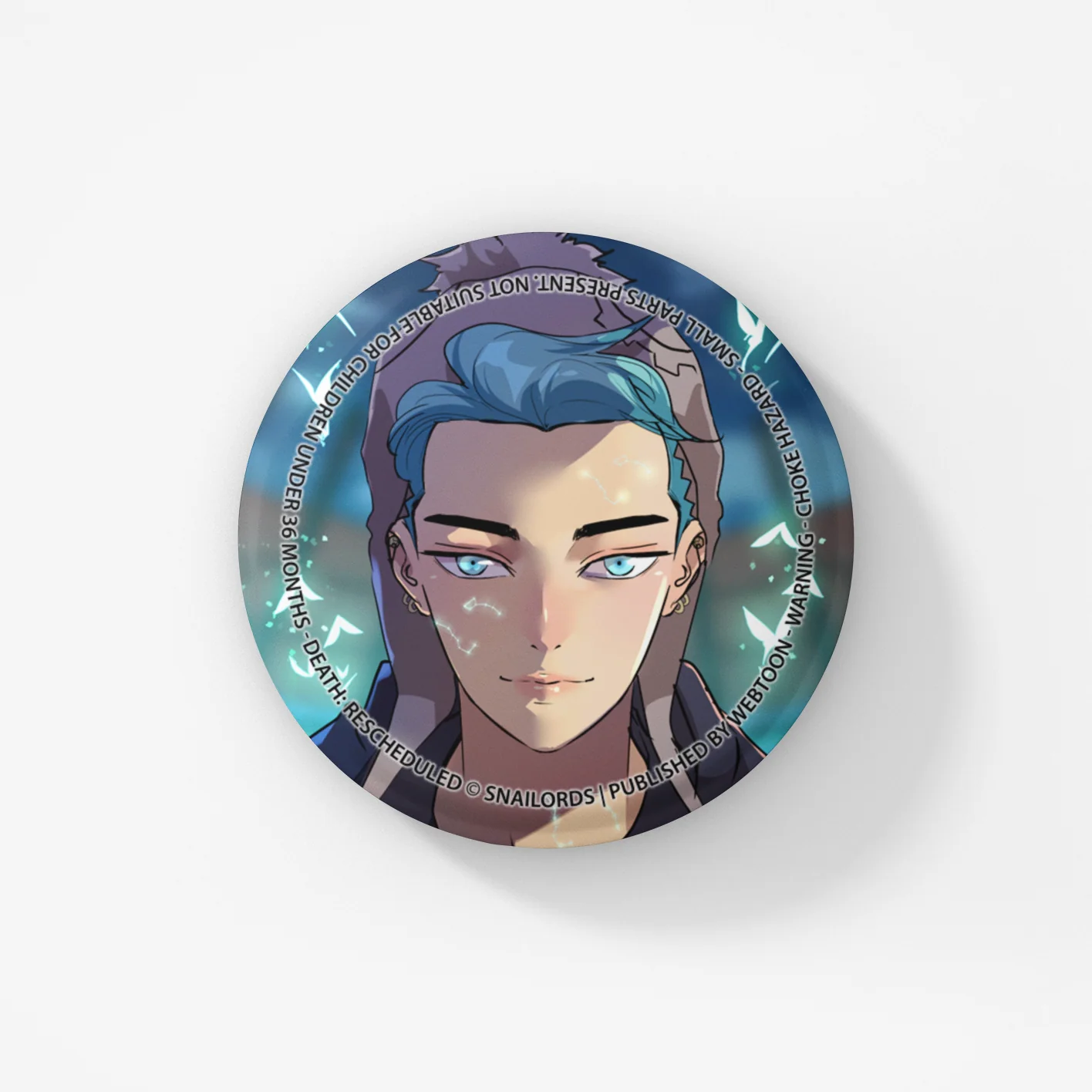 DEATH: RESCHEDULED - BUTTON BADGE SET