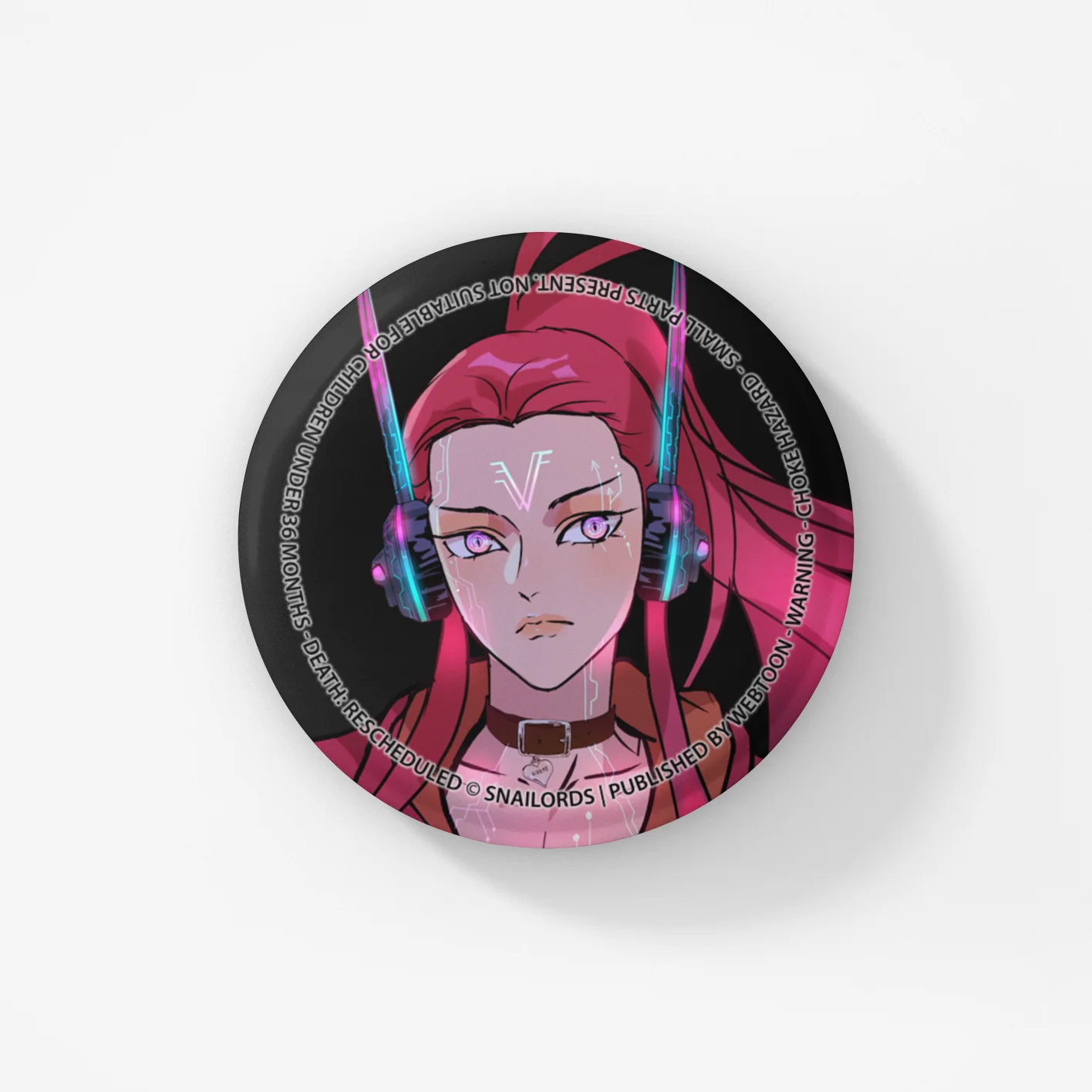 DEATH: RESCHEDULED - BUTTON BADGE SET