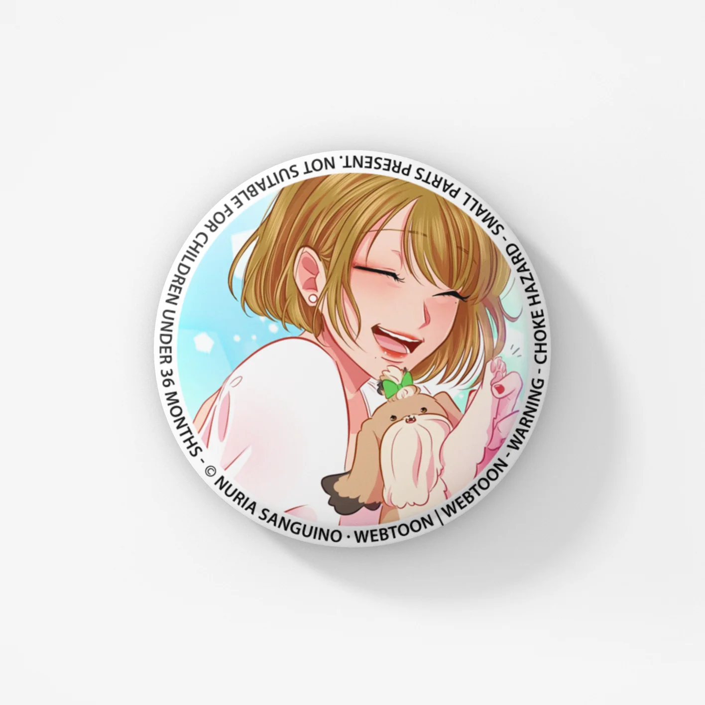LOVE 4 A WALK - BUTTON BADGE SET