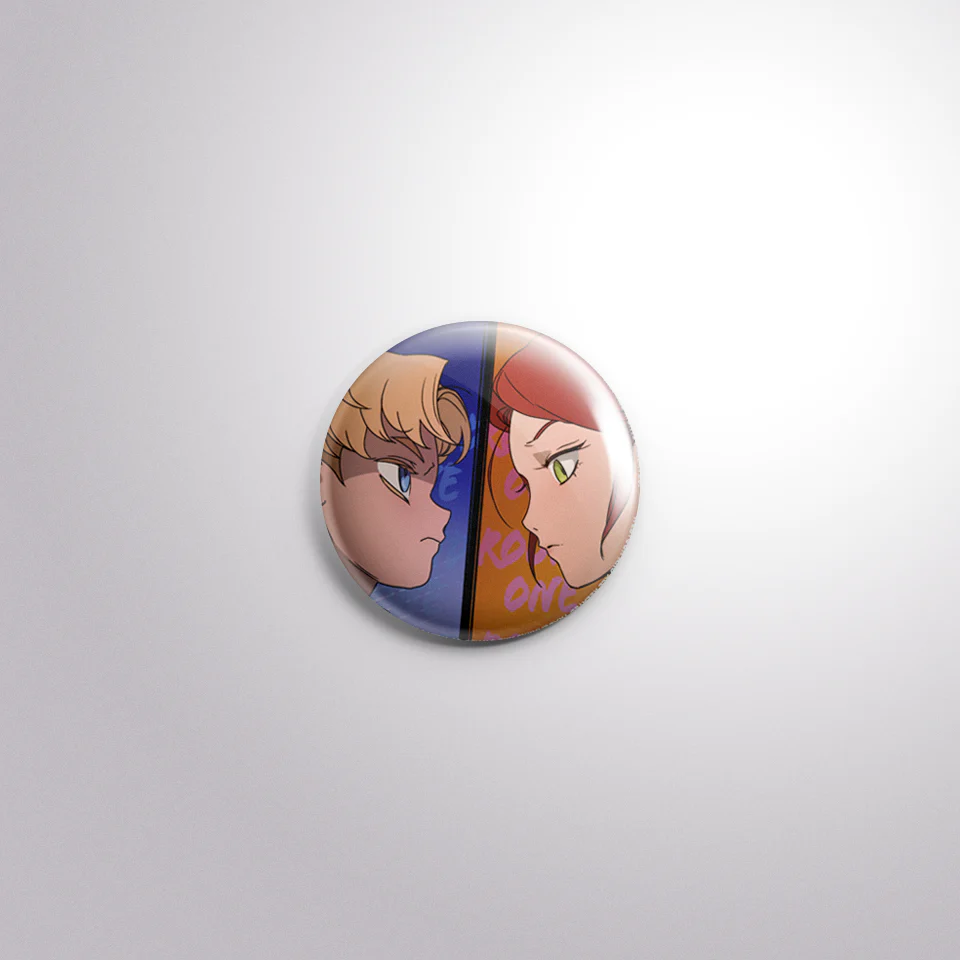 The Mafia Nanny Button Badge