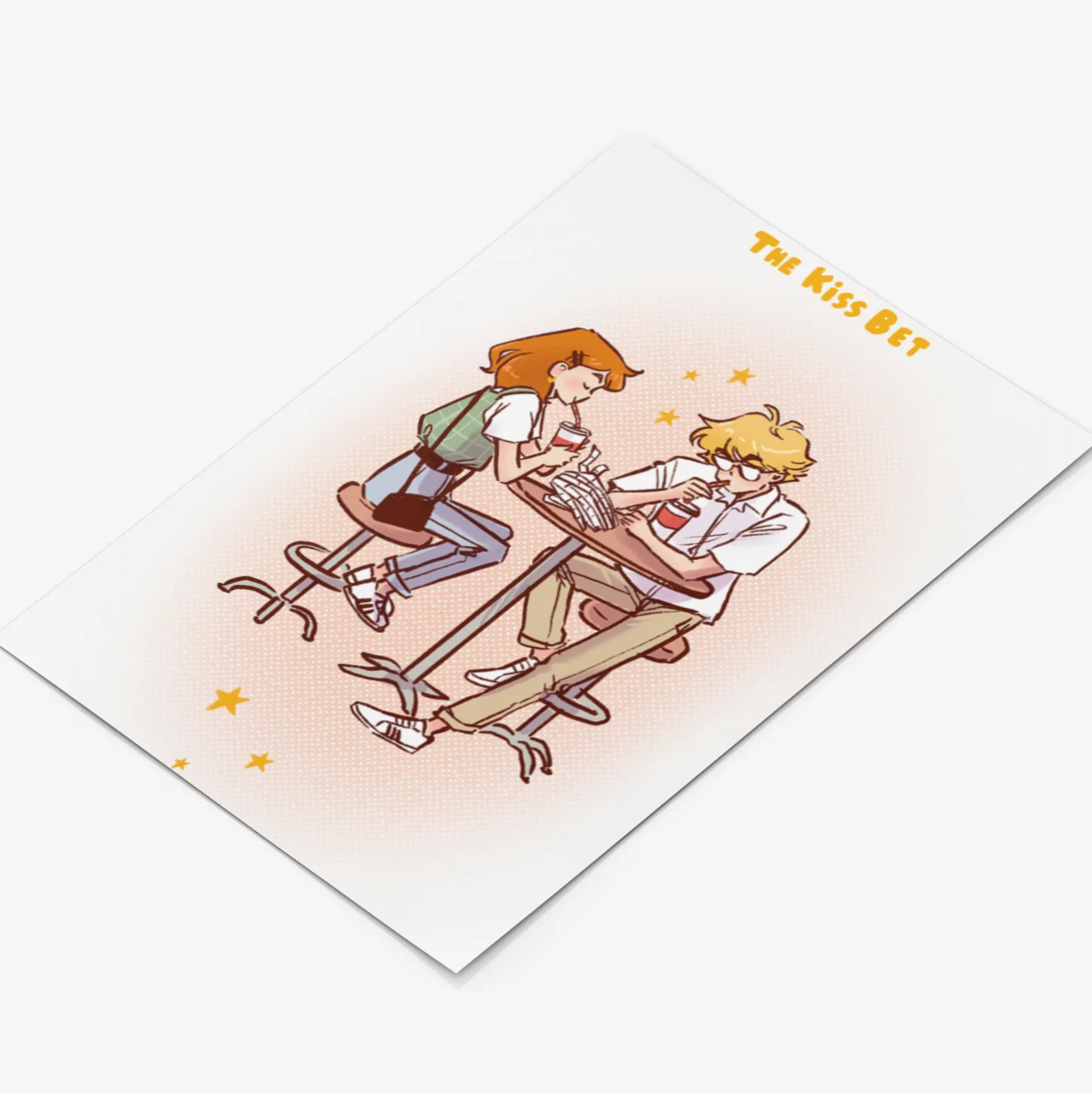 THE KISS BET - PRINT