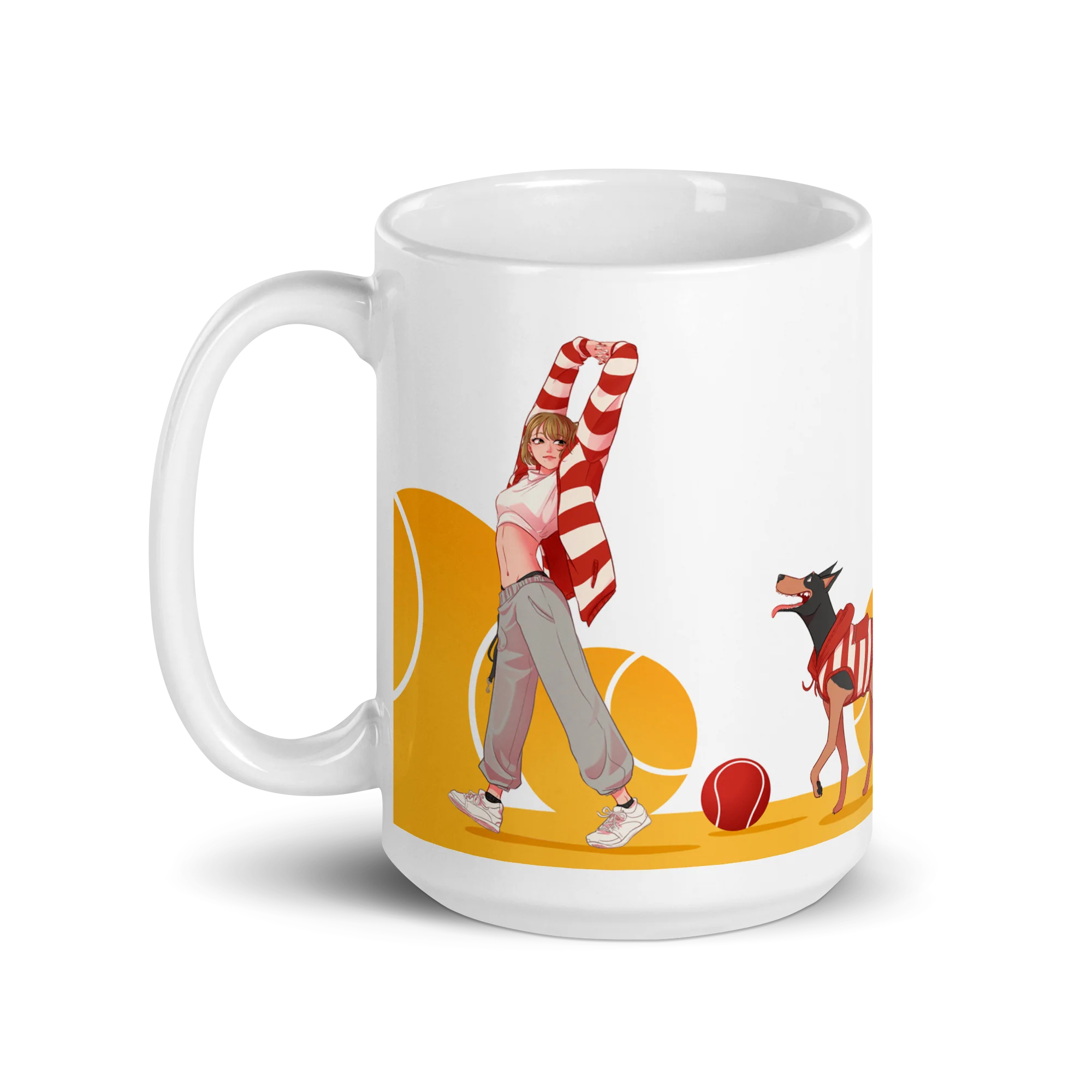 LOVE 4 A WALK - PAM & BOB MUG