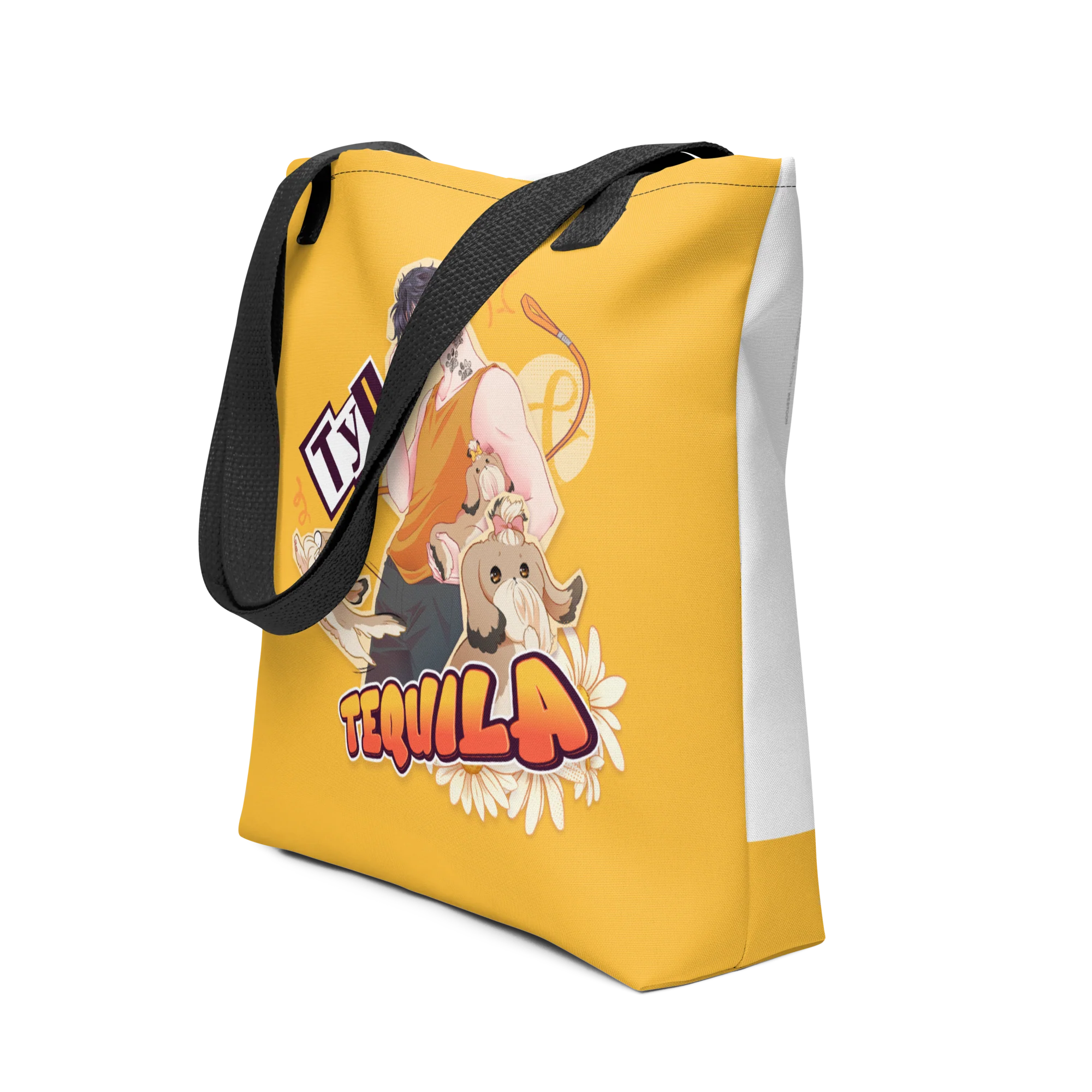 LOVE 4 A WALK - TYLER & TEQUILA TOTE BAG