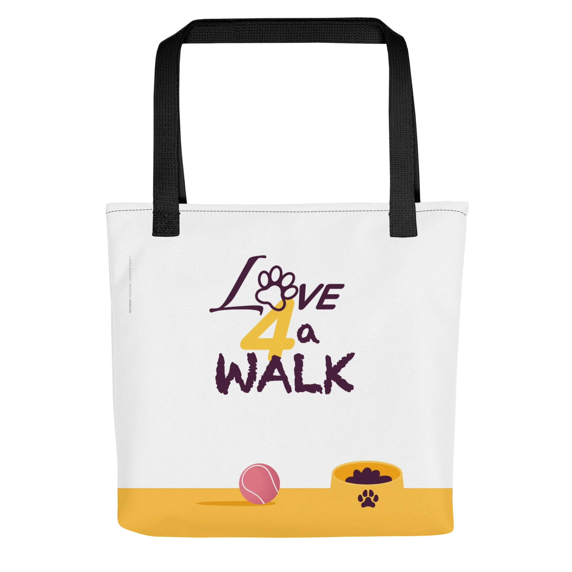 LOVE 4 A WALK - TYLER & TEQUILA TOTE BAG