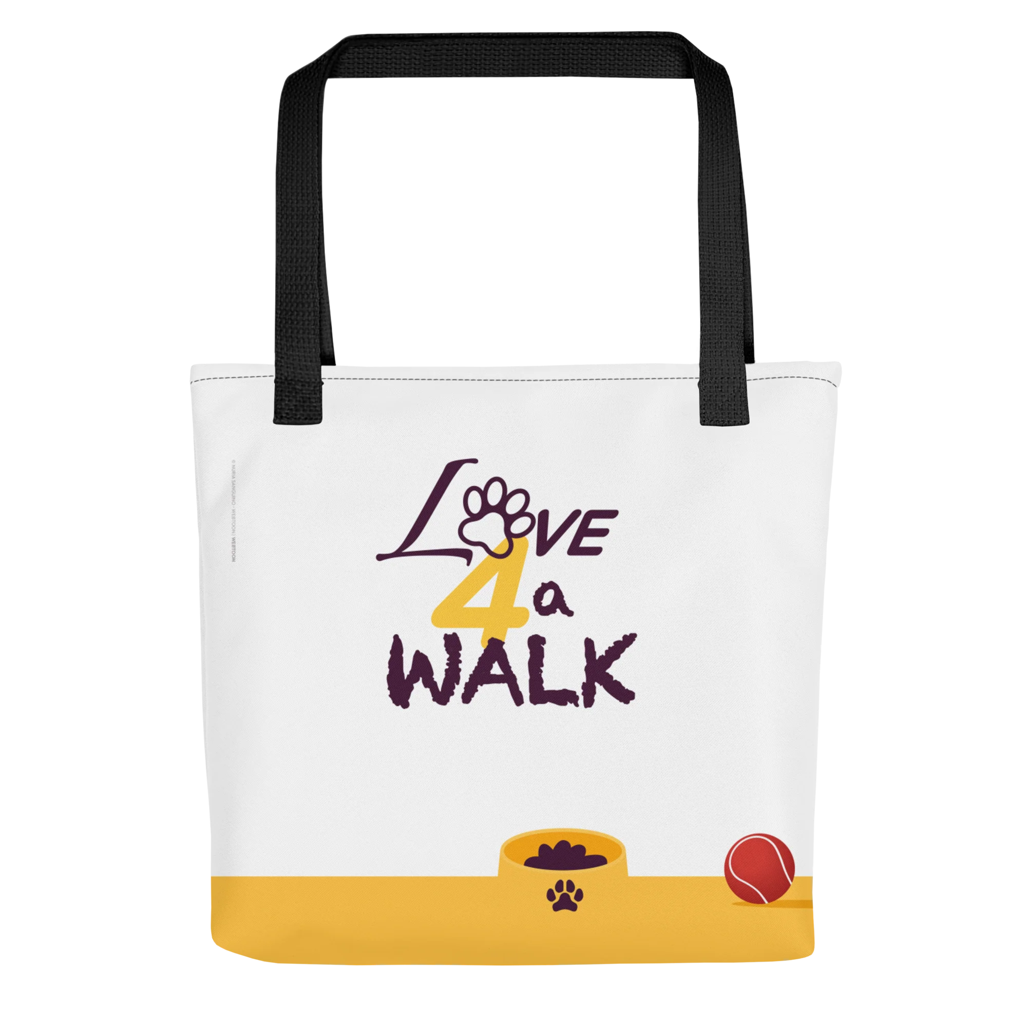LOVE 4 A WALK - PAM & BOB TOTE BAG