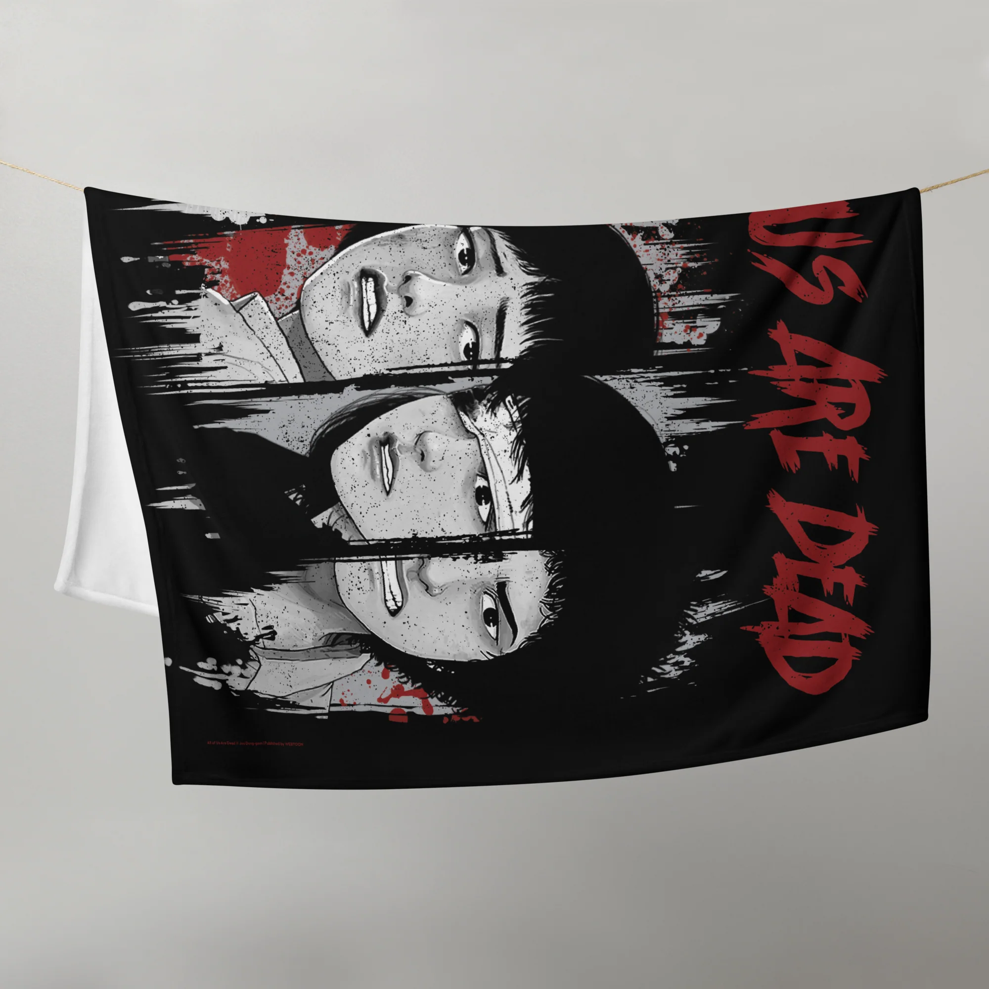 ALL OF US ARE DEAD - GROUP THROW BLANKET