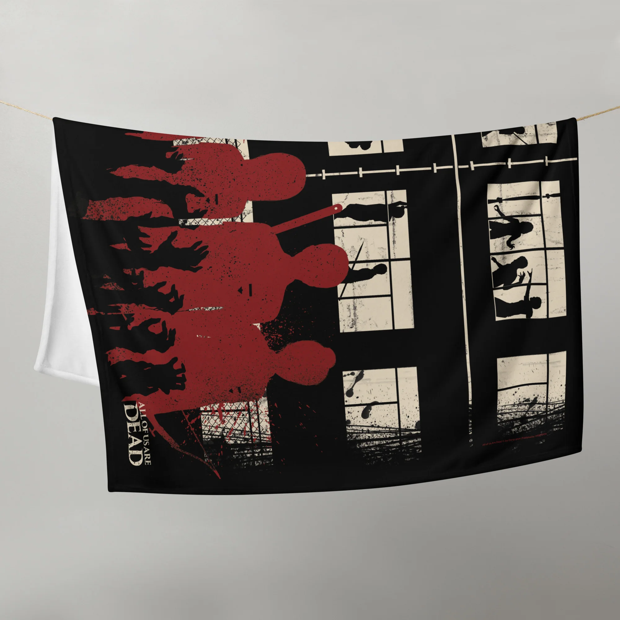 ALL OF US ARE DEAD - WINDOWS THROW BLANKET