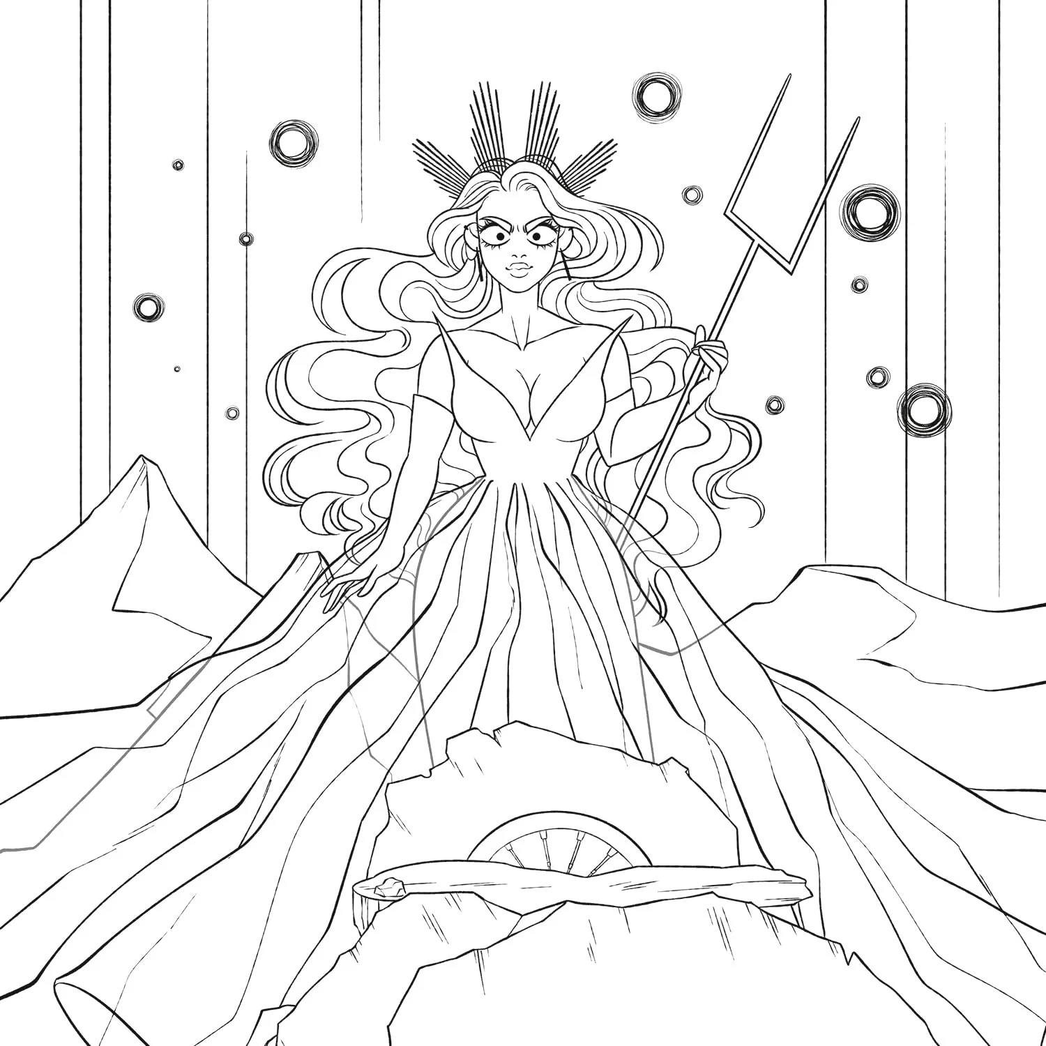 LORE OLYMPUS - COLORING BOOK