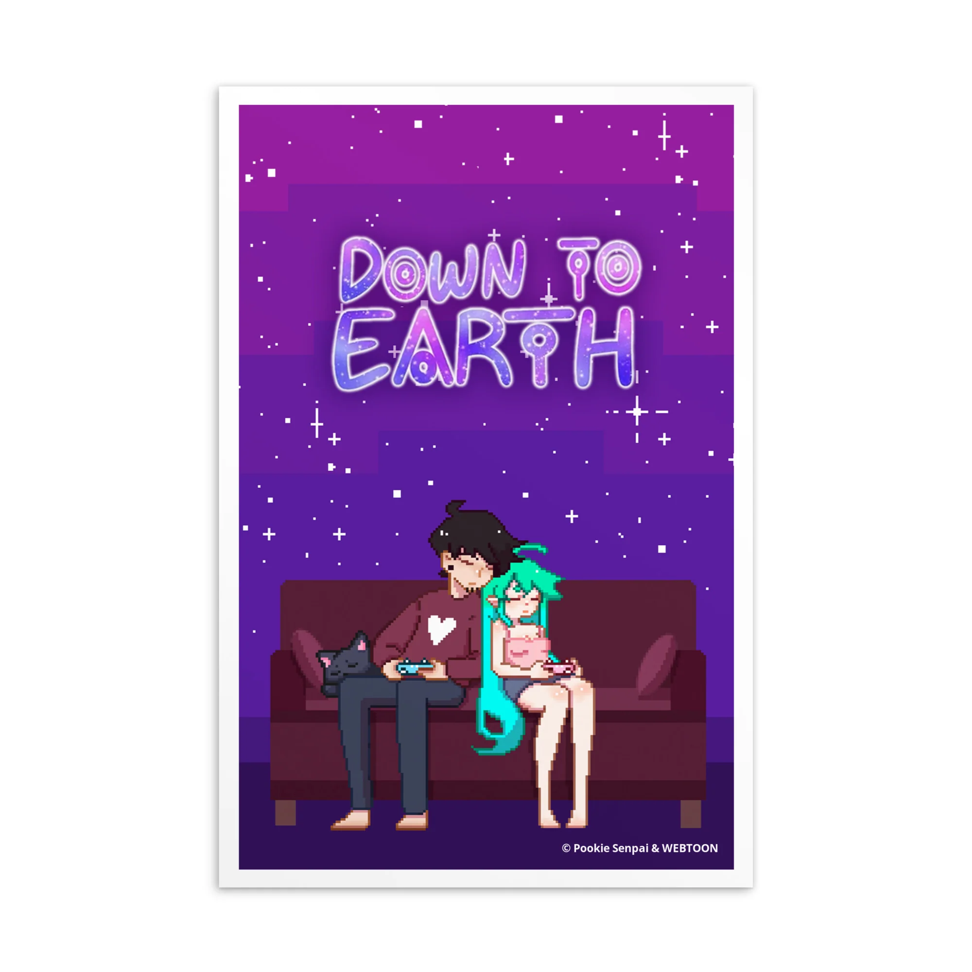 DOWN TO EARTH - POSTCARD #1