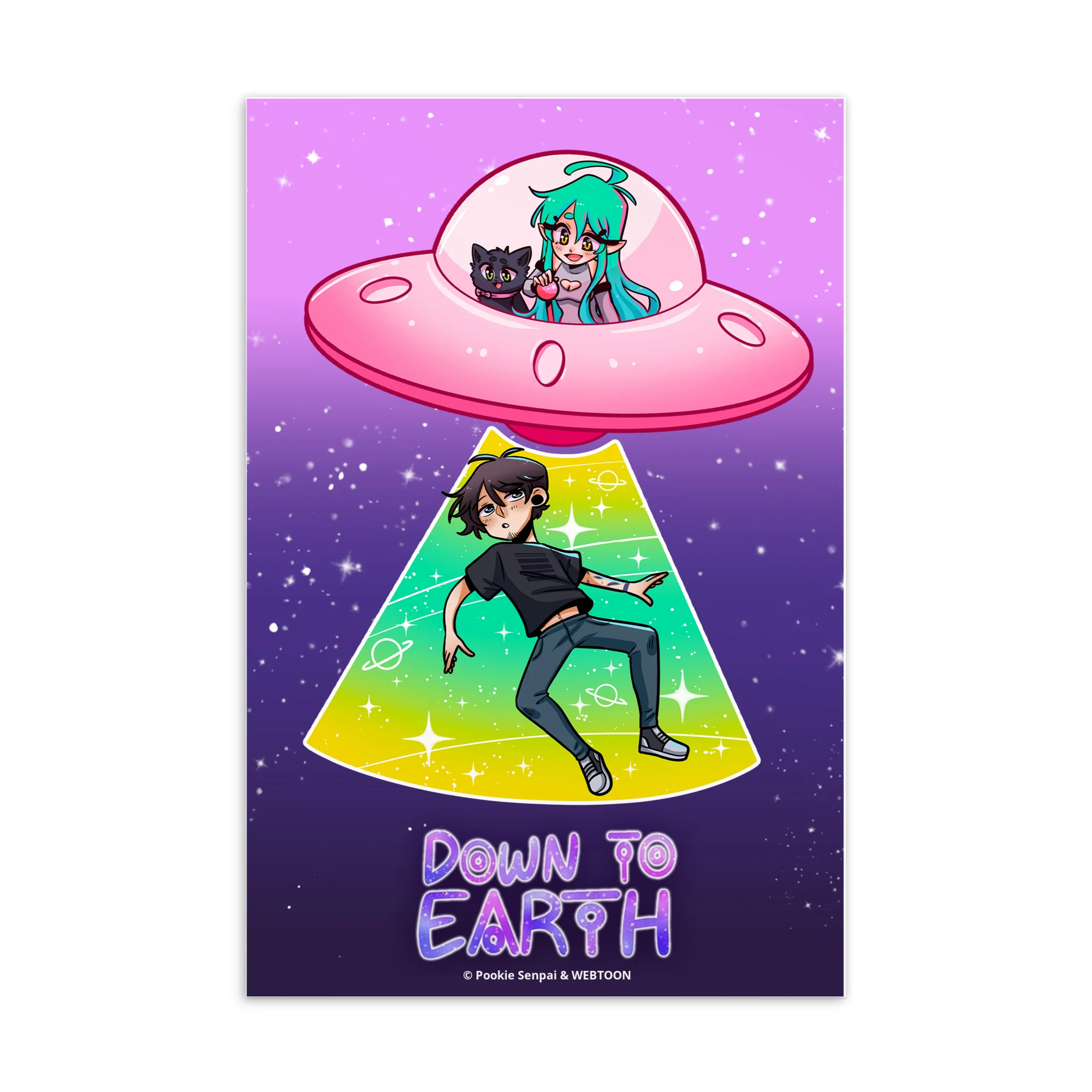 DOWN TO EARTH - POSTCARD #2