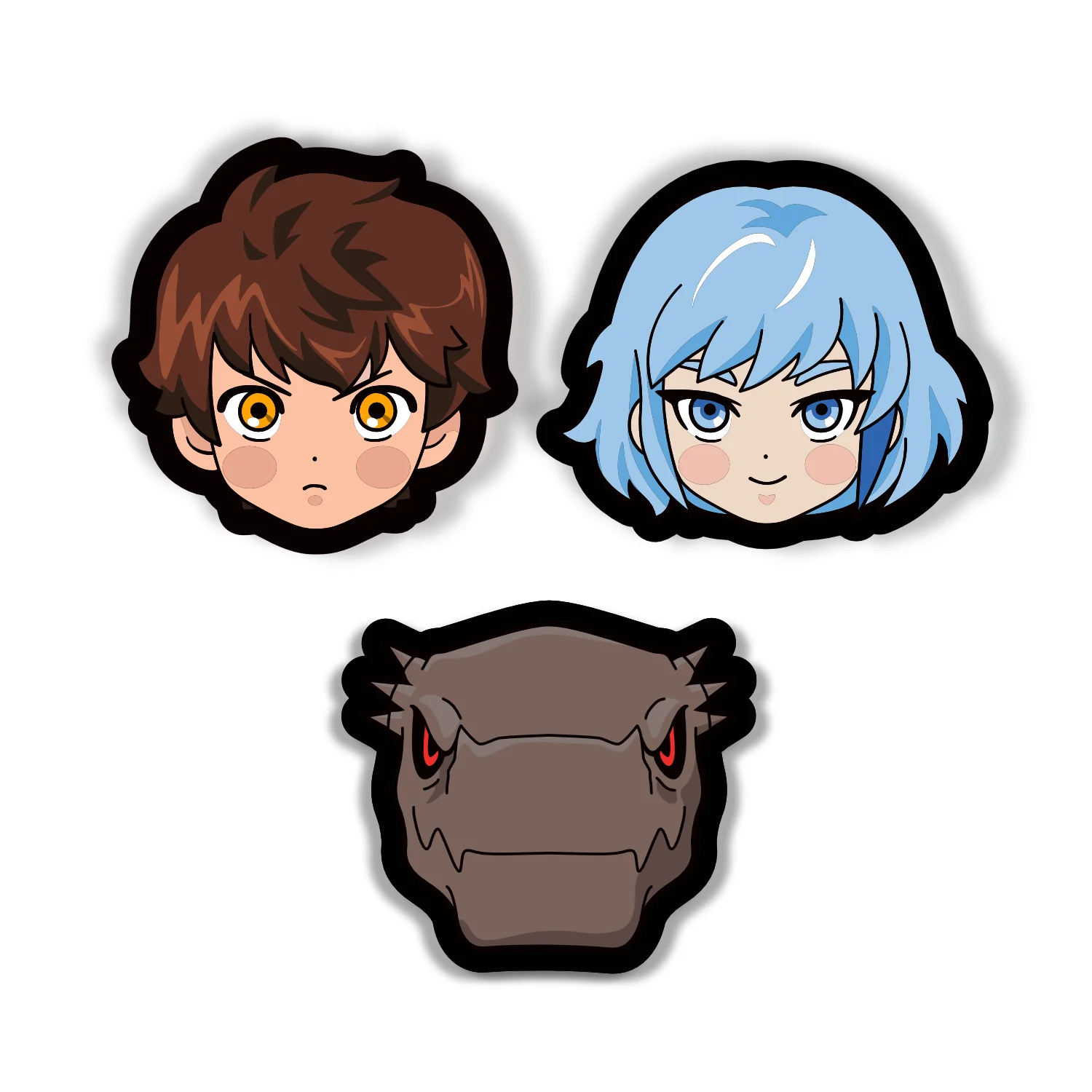 TOWER OF GOD - 3 STICKER PACK (Chibi)