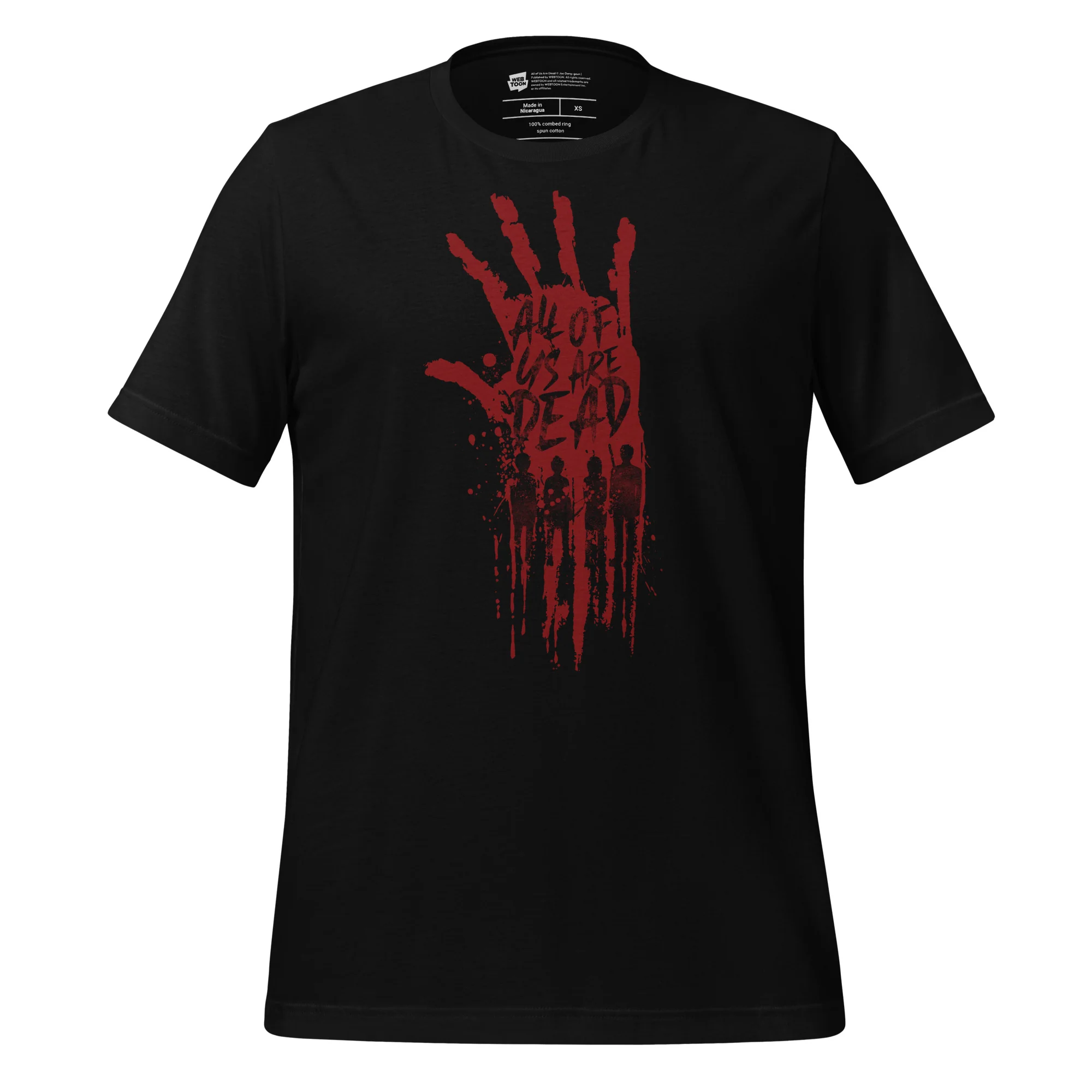 ALL OF US ARE DEAD - HANDPRINT T-SHIRT