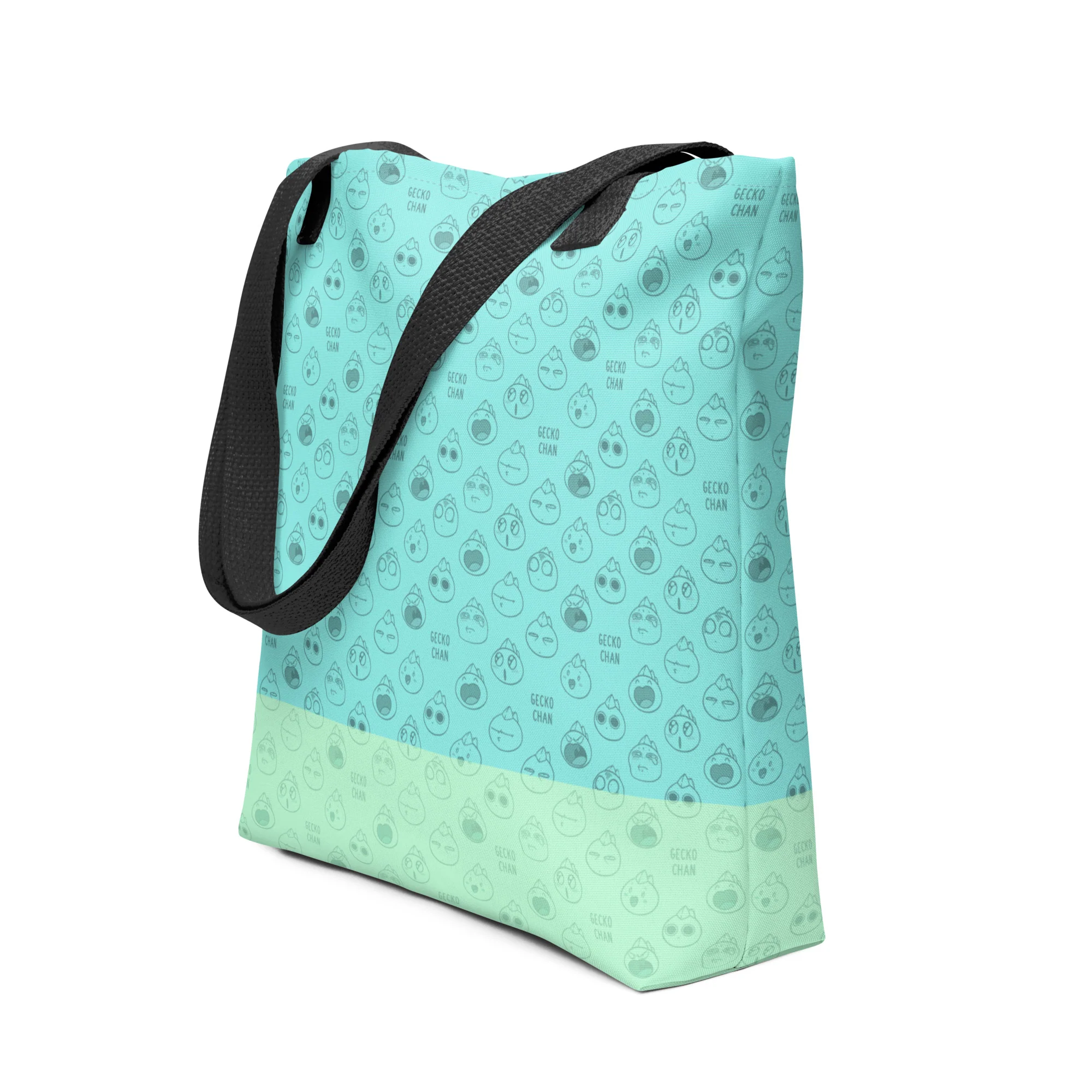 GECKO-CHAN - PATTERN TOTE BAG