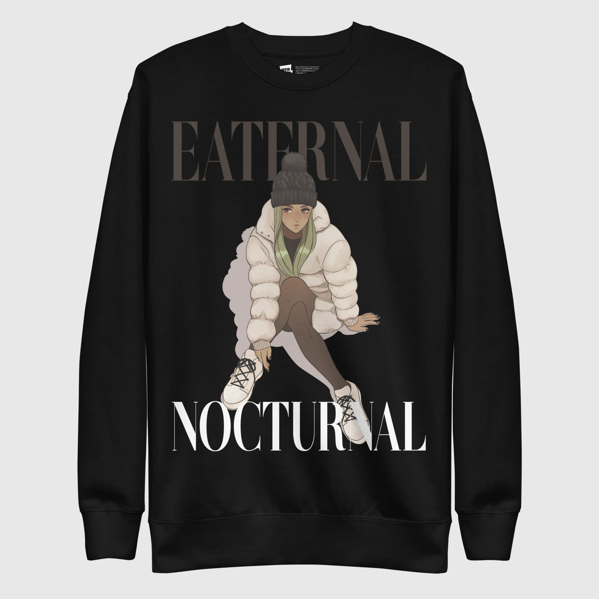EATERNAL NOCTURNAL - VOGUE COVER SWEATSHIRT 3 EATERNAL NOCTURNAL - VOGUE COVER SWEATSHIRT