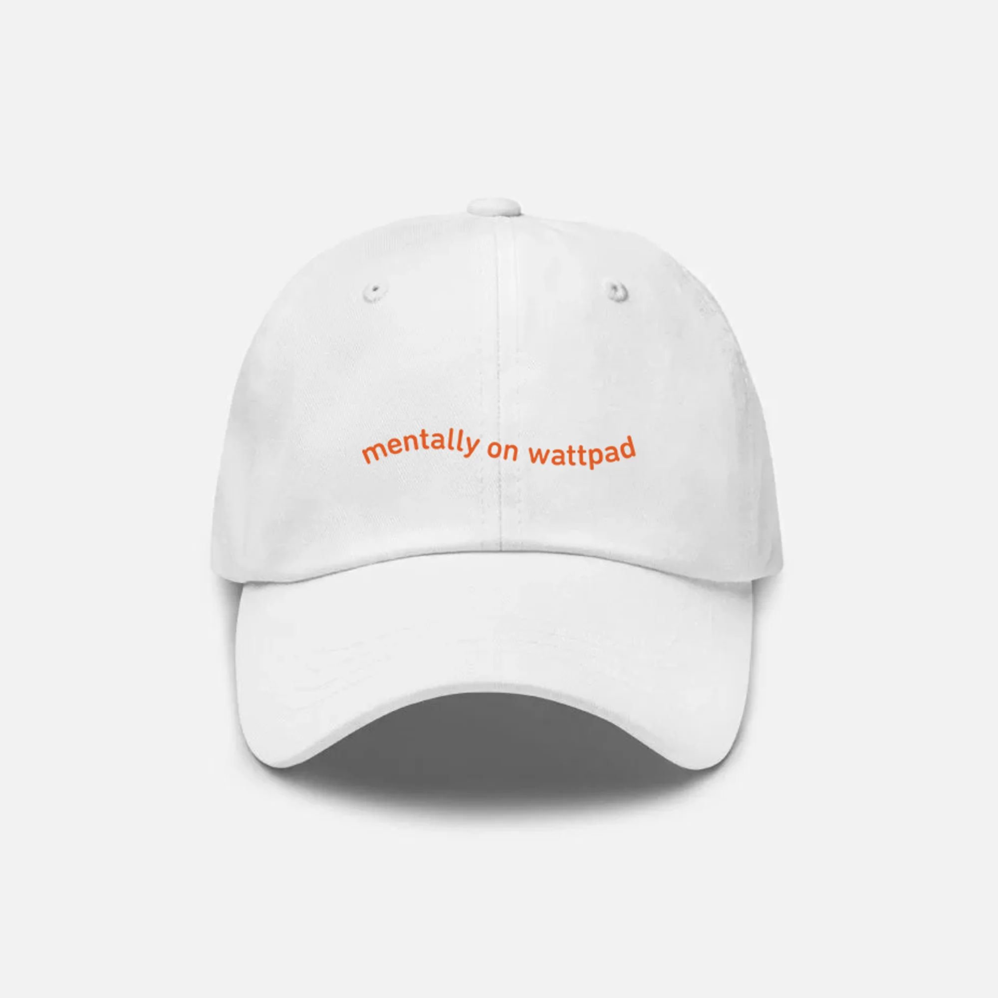WATTPAD BASEBALL HAT - "MENTALLY ON WATTPAD"