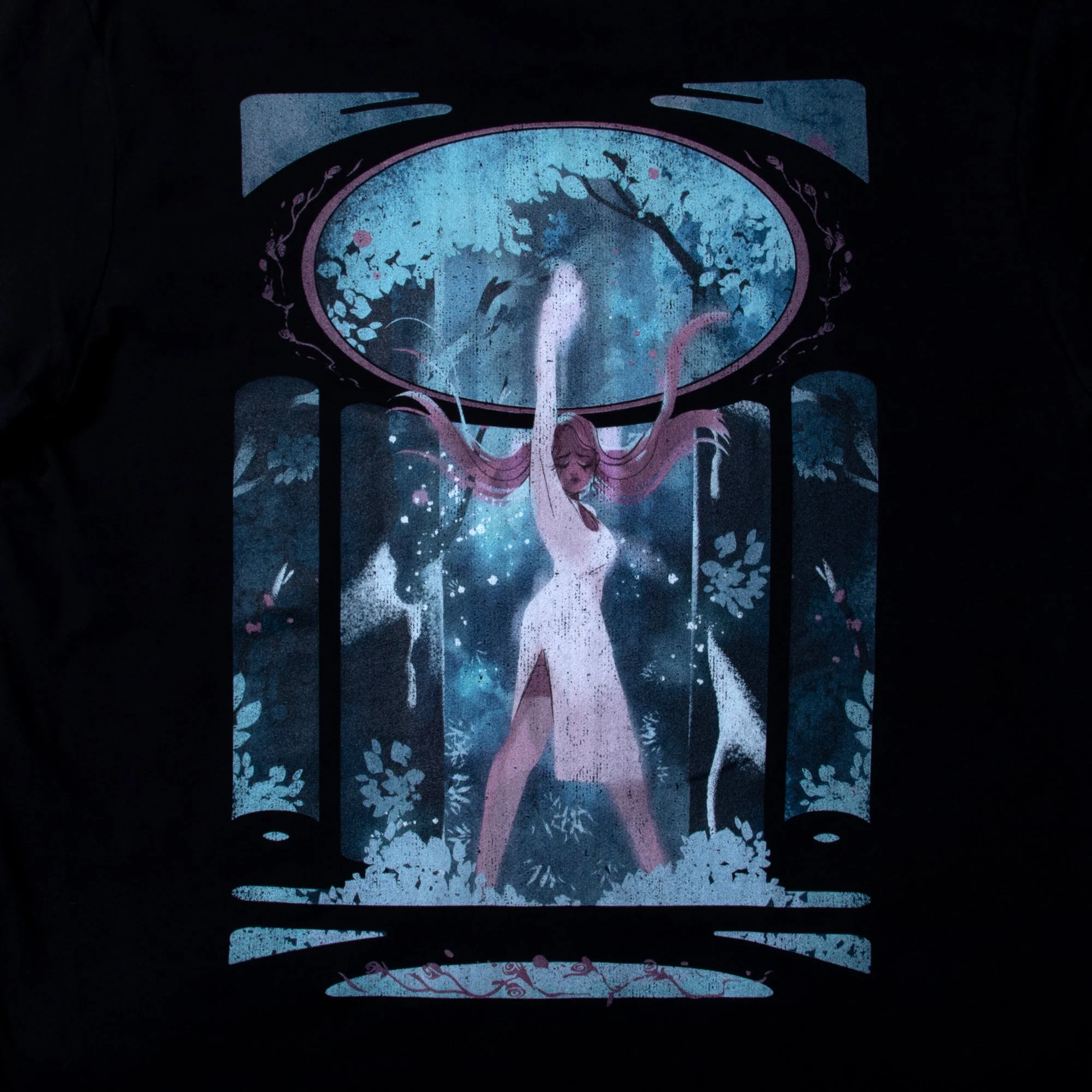 LORE OLYMPUS - PERSEPHONE AMONG THE TREE UNISEX LONG SLEEVE