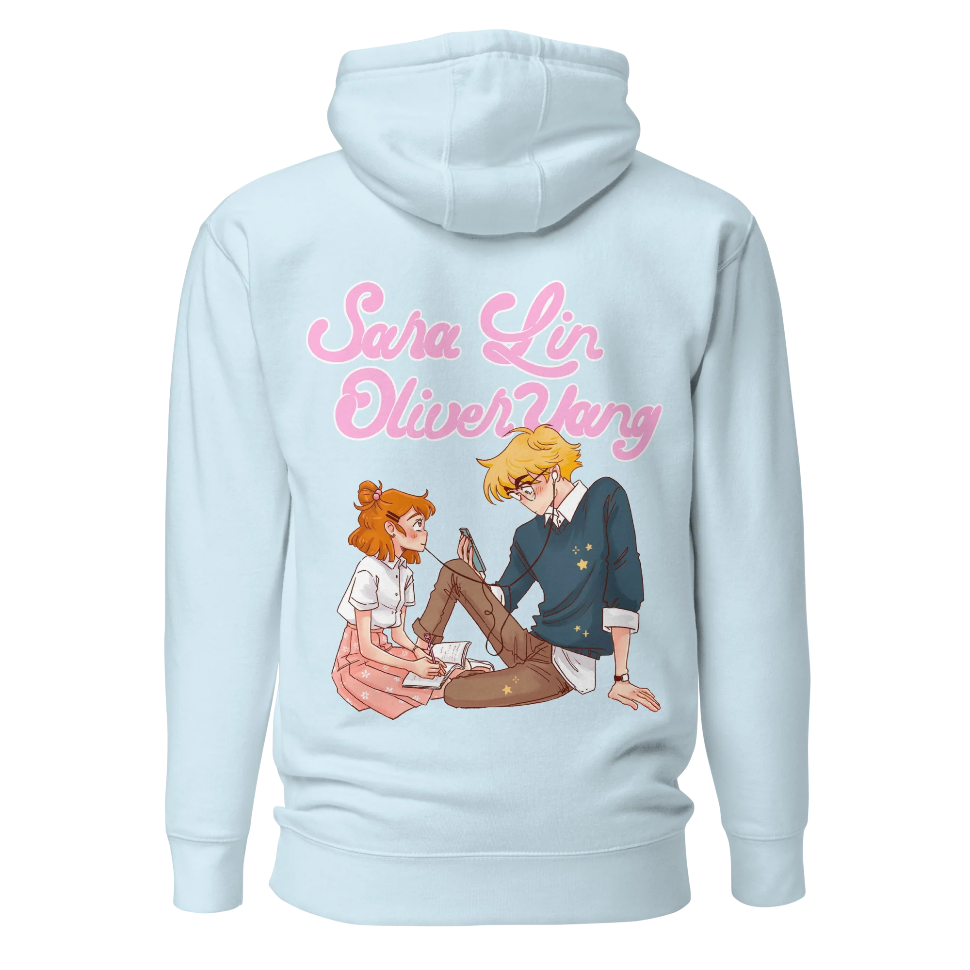 THE KISS BET - SKY BLUE HOODIE