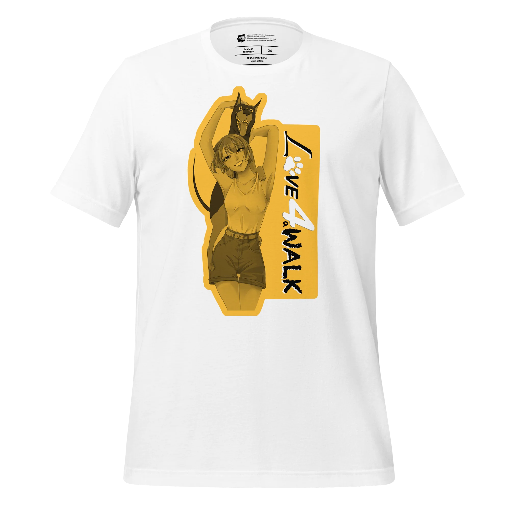 LOVE 4 A WALK - PAM & BOB BLOCK T-SHIRT