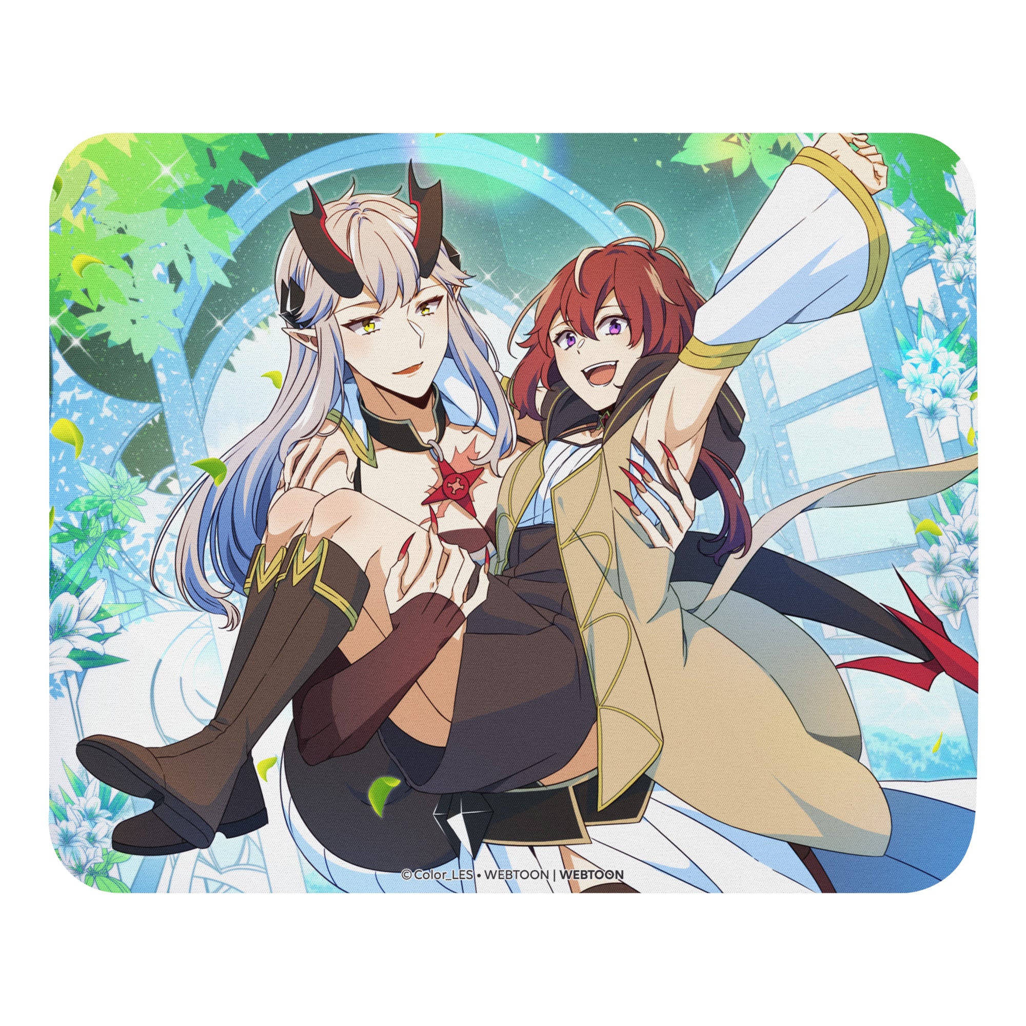 MAGE & DEMON QUEEN - MOUSE PAD #1