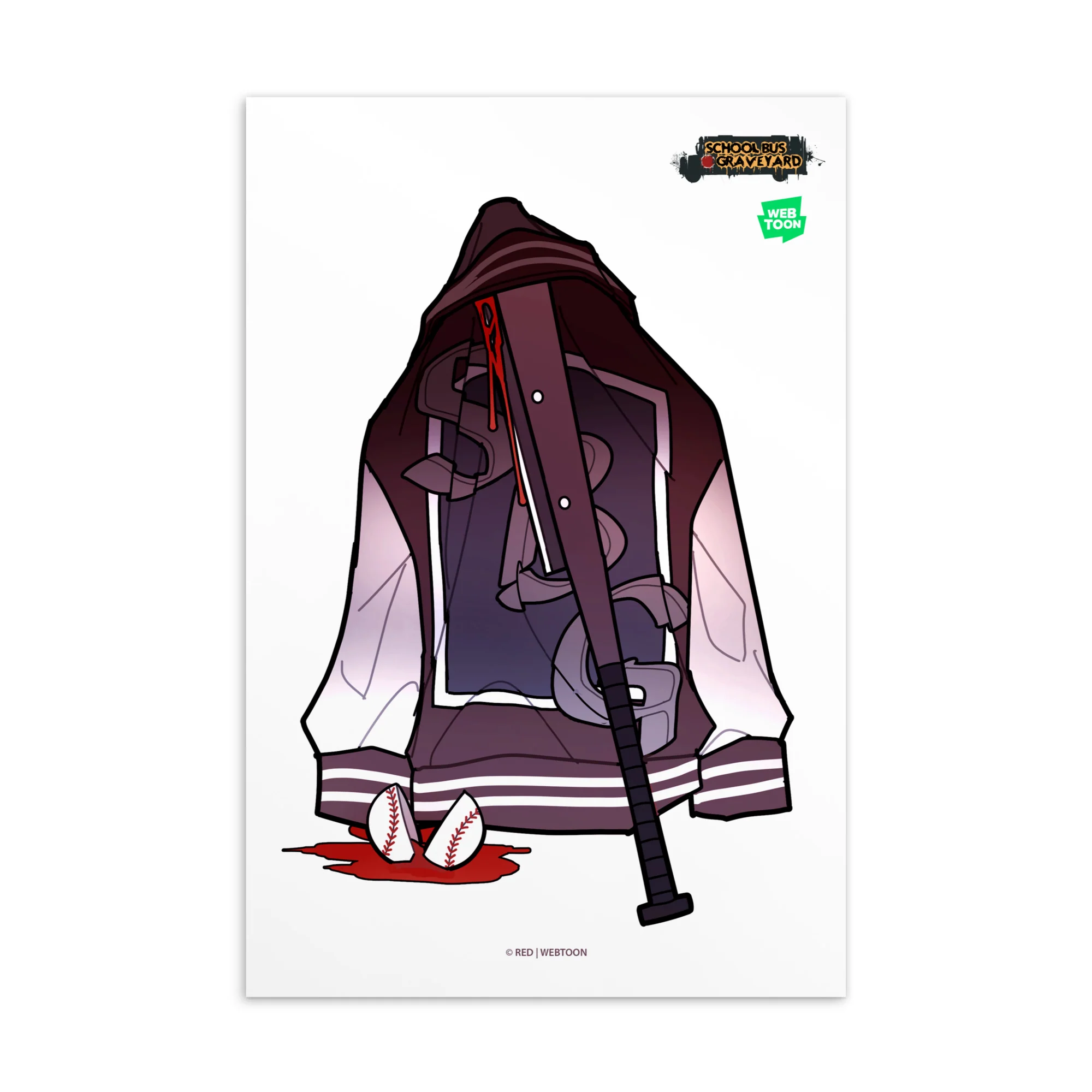 SCHOOL BUS GRAVEYARD - JACKET POSTCARD