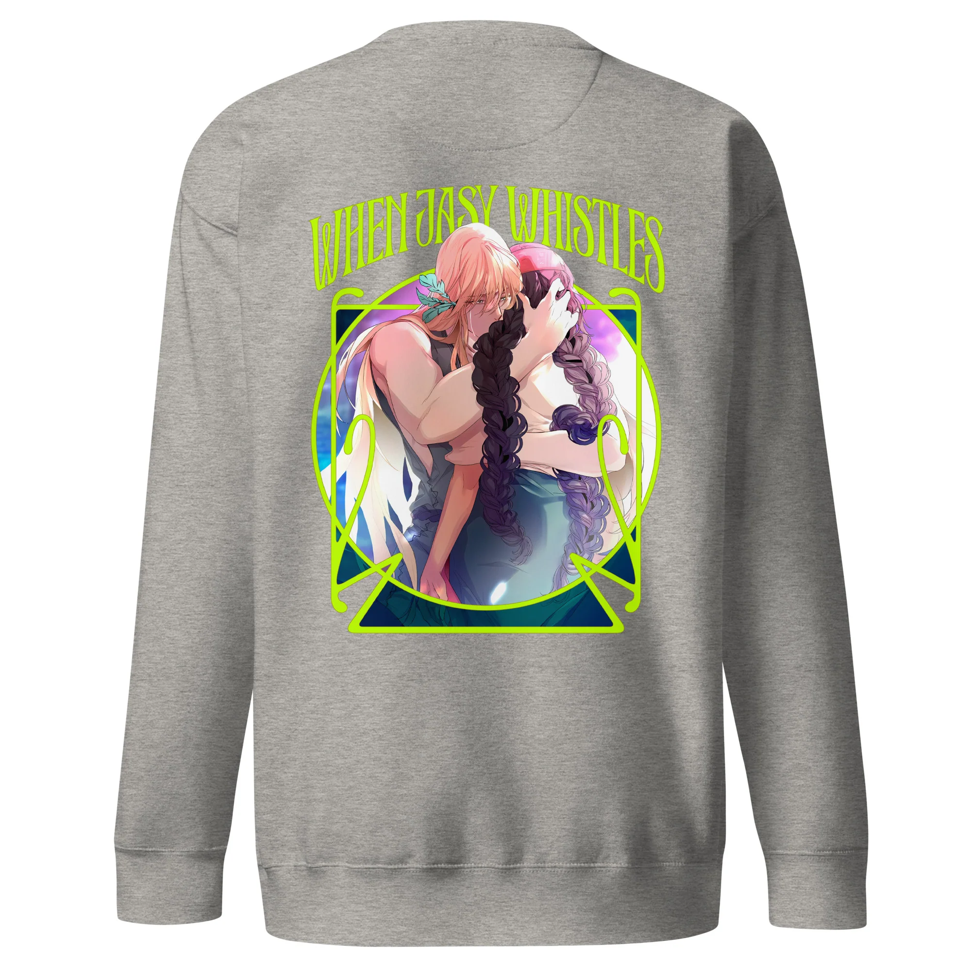 WHEN JASY WHISTLES - CARBON UNISEX SWEATSHIRT