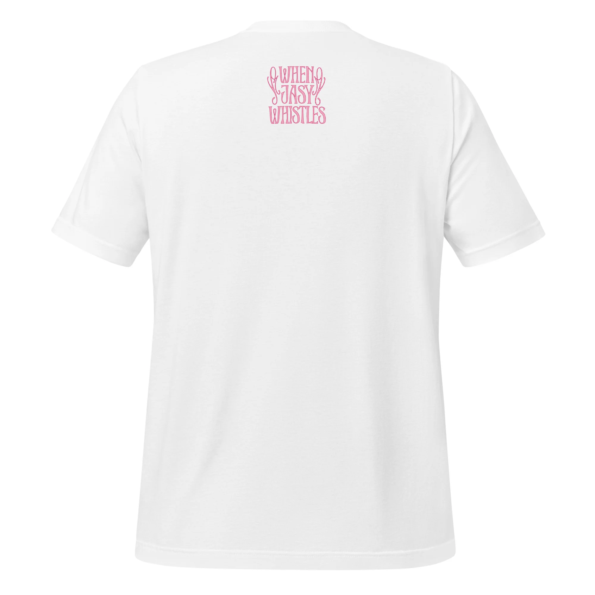 WHEN JASY WHISTLES - WHITE HELA T-SHIRT