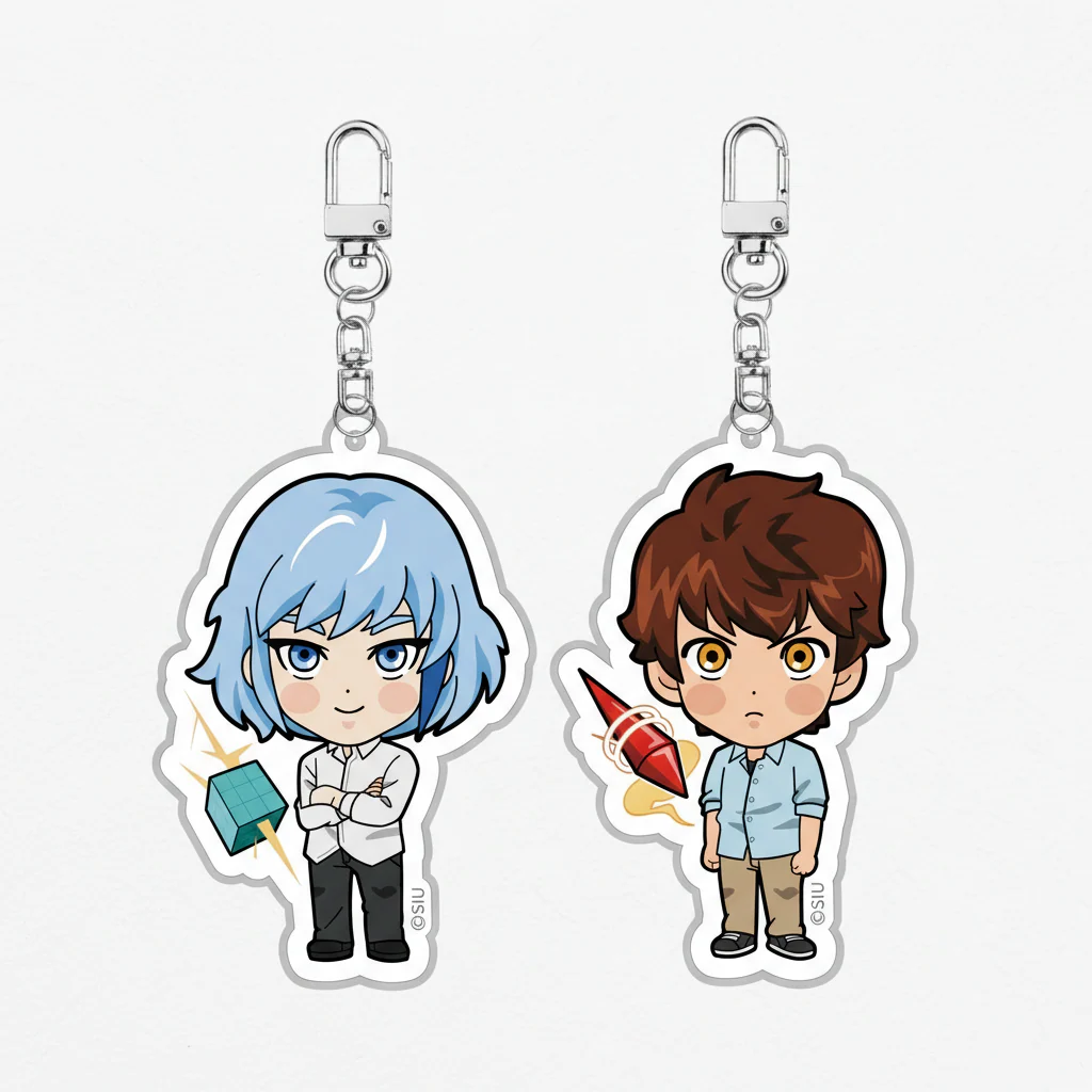 TOWER OF GOD - ACRYLIC KEYCHAIN BUNDLE (Any 2 of 3) 3 TOWER OF GOD - ACRYLIC KEYCHAIN BUNDLE (Any 2 of 3)