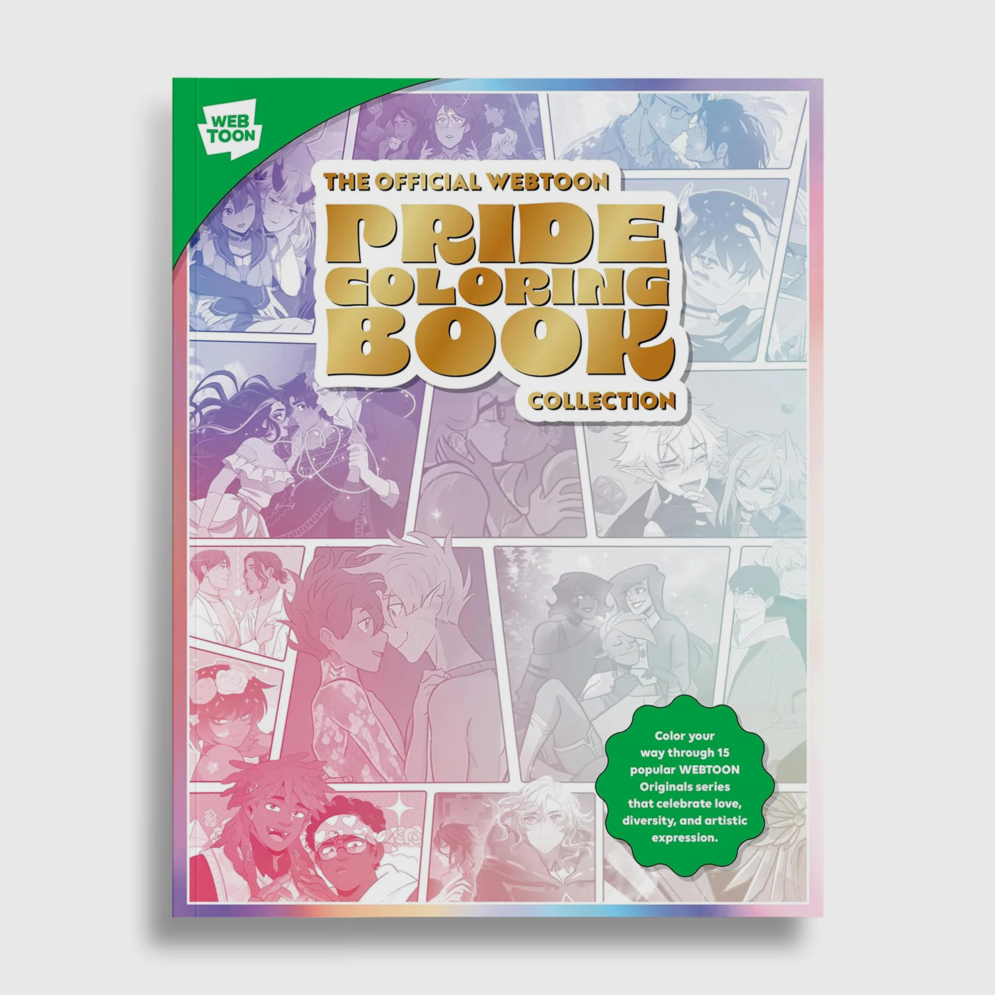 WEBTOON PRIDE - COLOURING BOOK