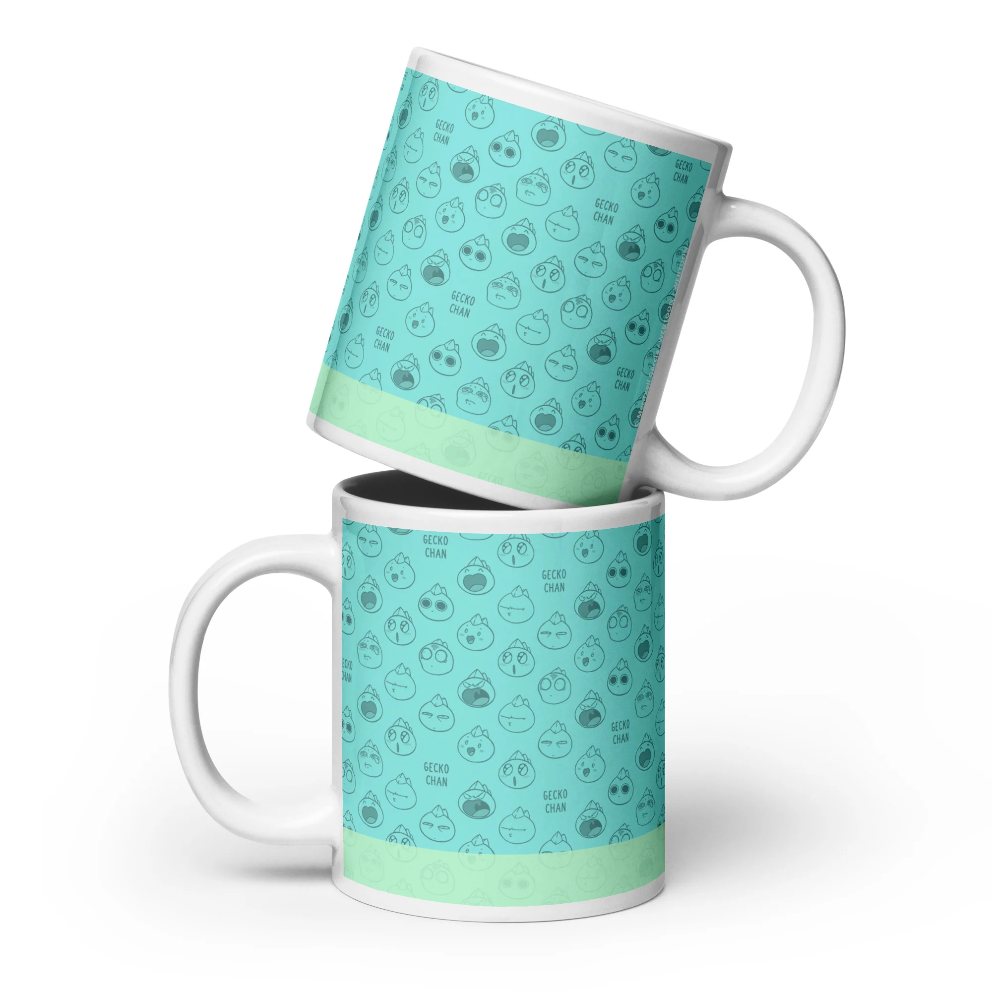 GECKO-CHAN - PATTERN MUG