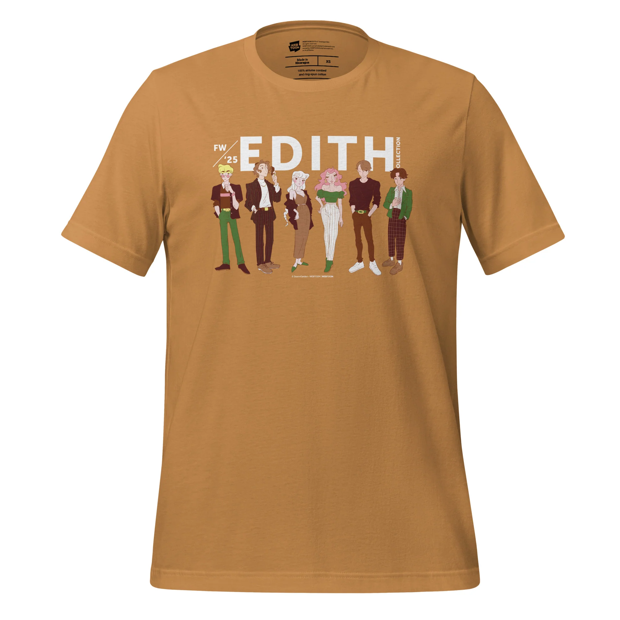 EDITH - F/W 25 UNISEX T-SHIRT 3 EDITH - F/W 25 UNISEX T-SHIRT