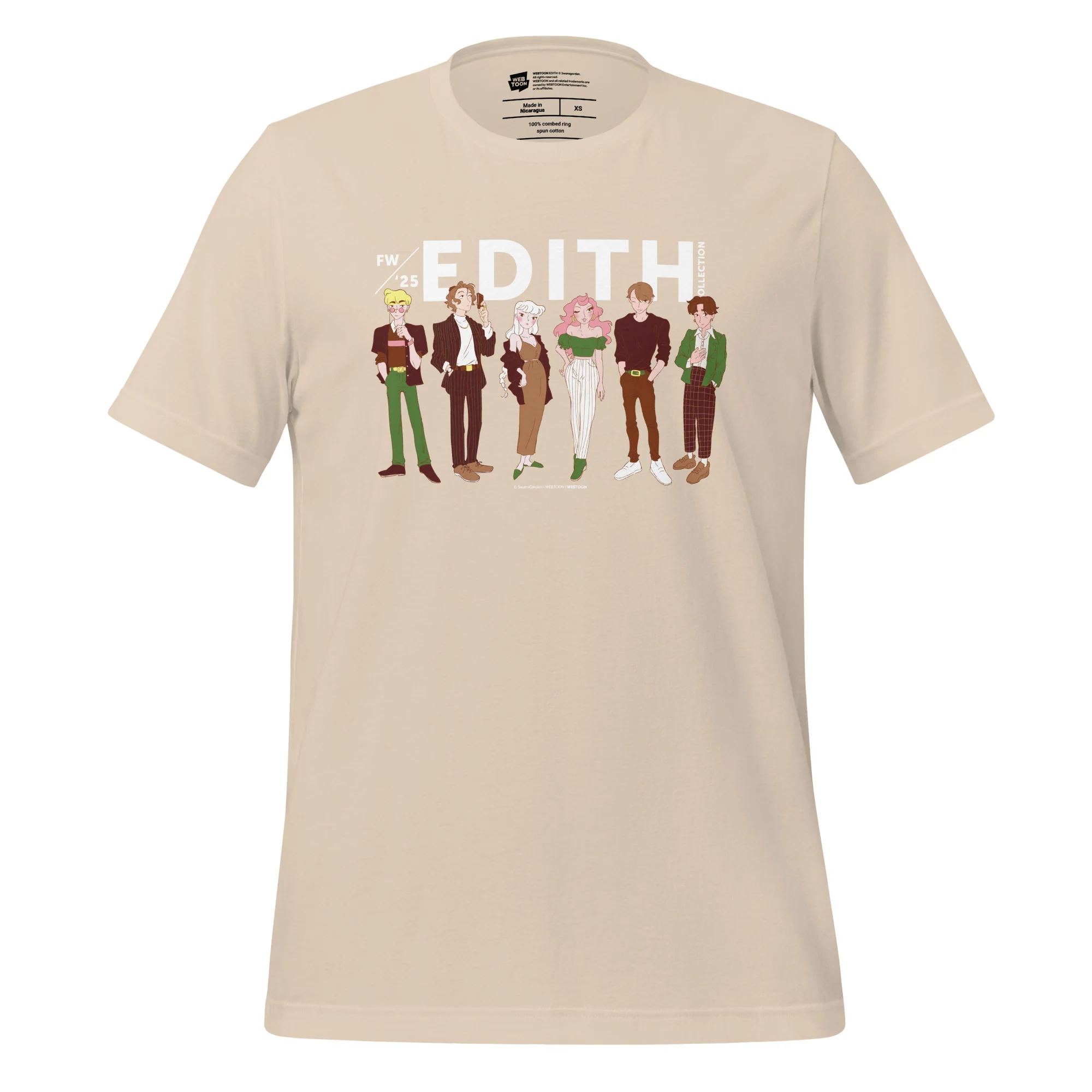 EDITH - F/W 25 UNISEX T-SHIRT 5 EDITH - F/W 25 UNISEX T-SHIRT