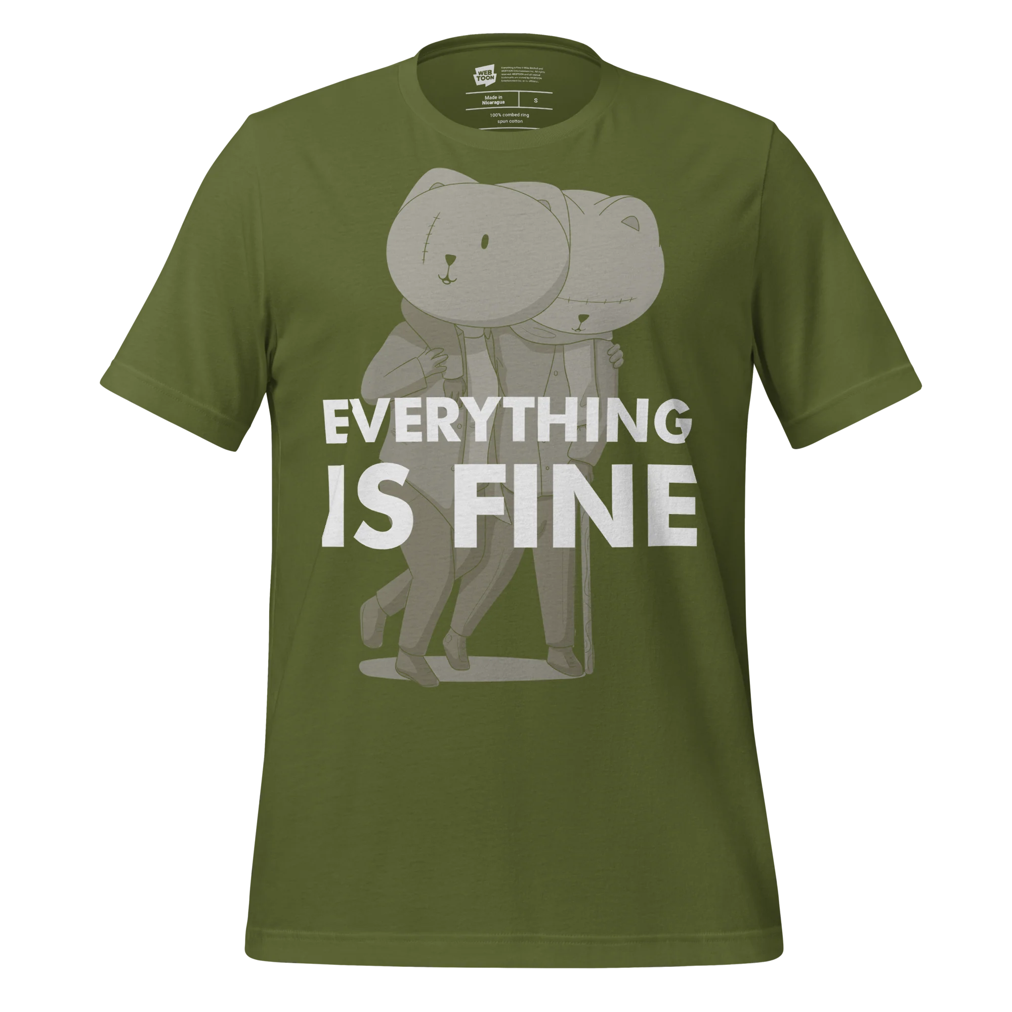 EVERYTHING IS FINE - NICOLE & TIM UNISEX T-SHIRT