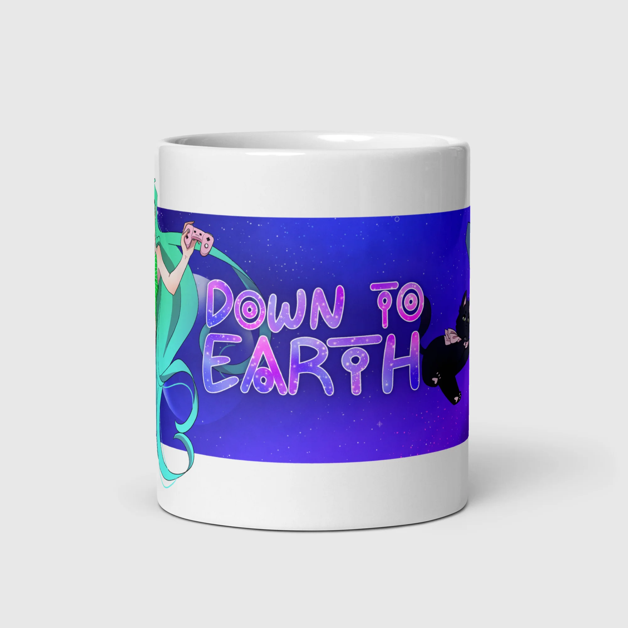 DOWN TO EARTH - GLOSSY MUG 3 DOWN TO EARTH - GLOSSY MUG