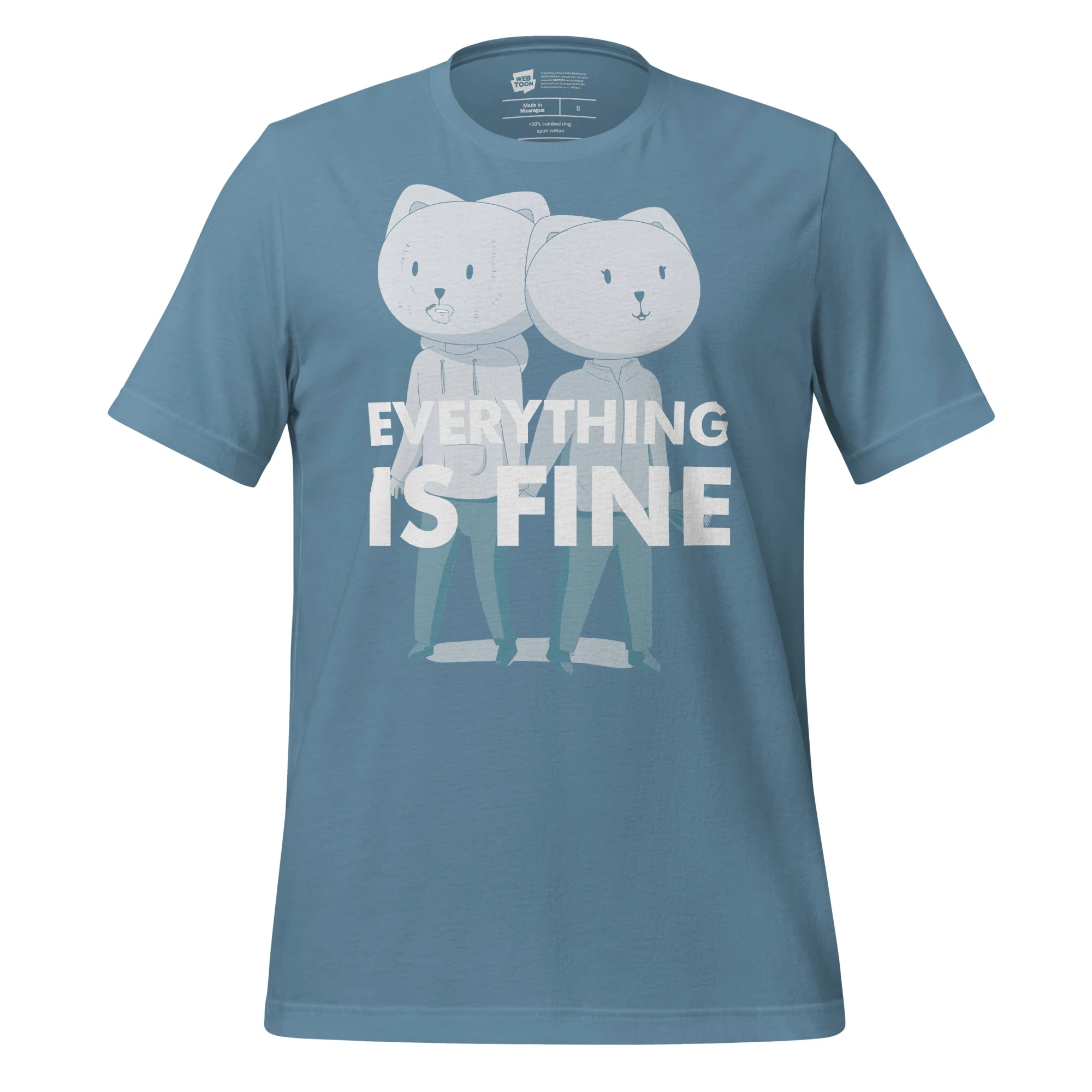 EVERYTHING IS FINE - CHARLIE & JUDY UNISEX T-SHIRT