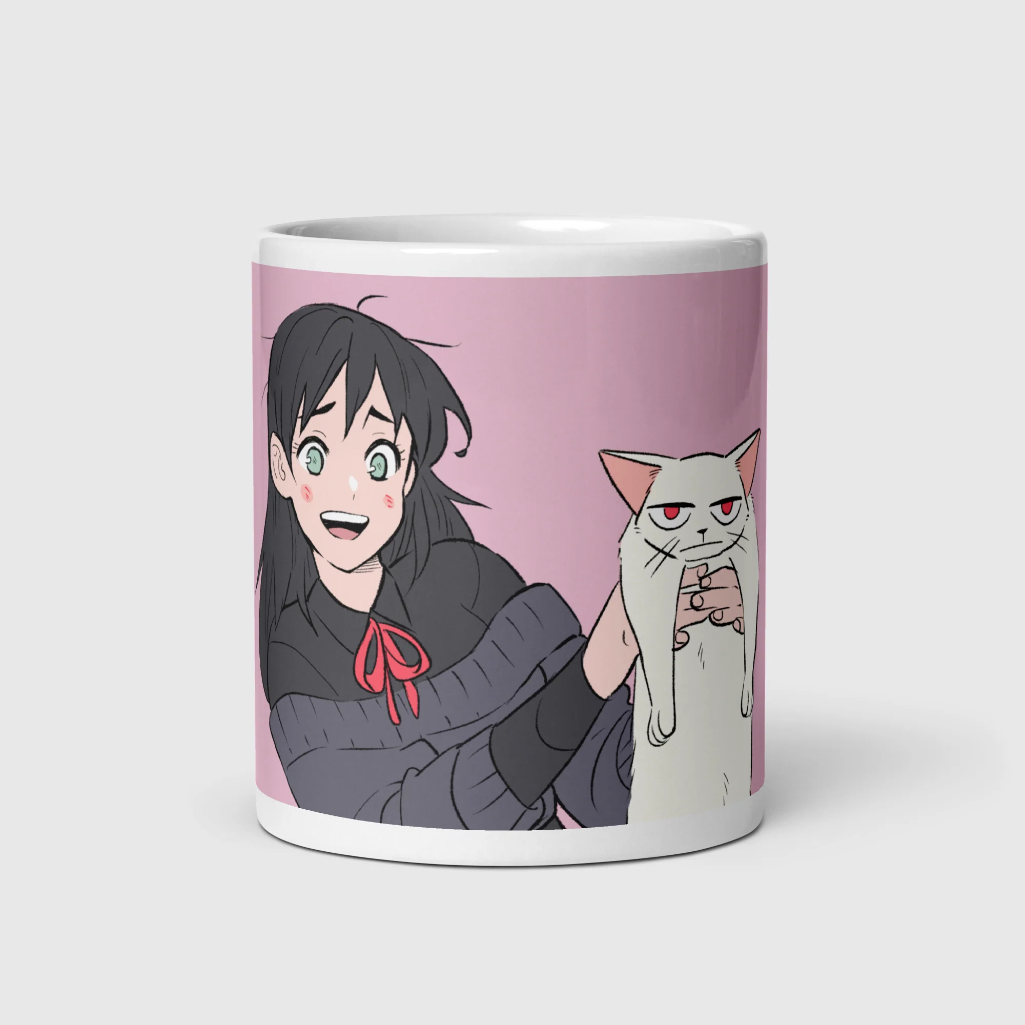 MORGANA & OZ - CAT GLOSSY MUG 3 MORGANA & OZ - CAT GLOSSY MUG