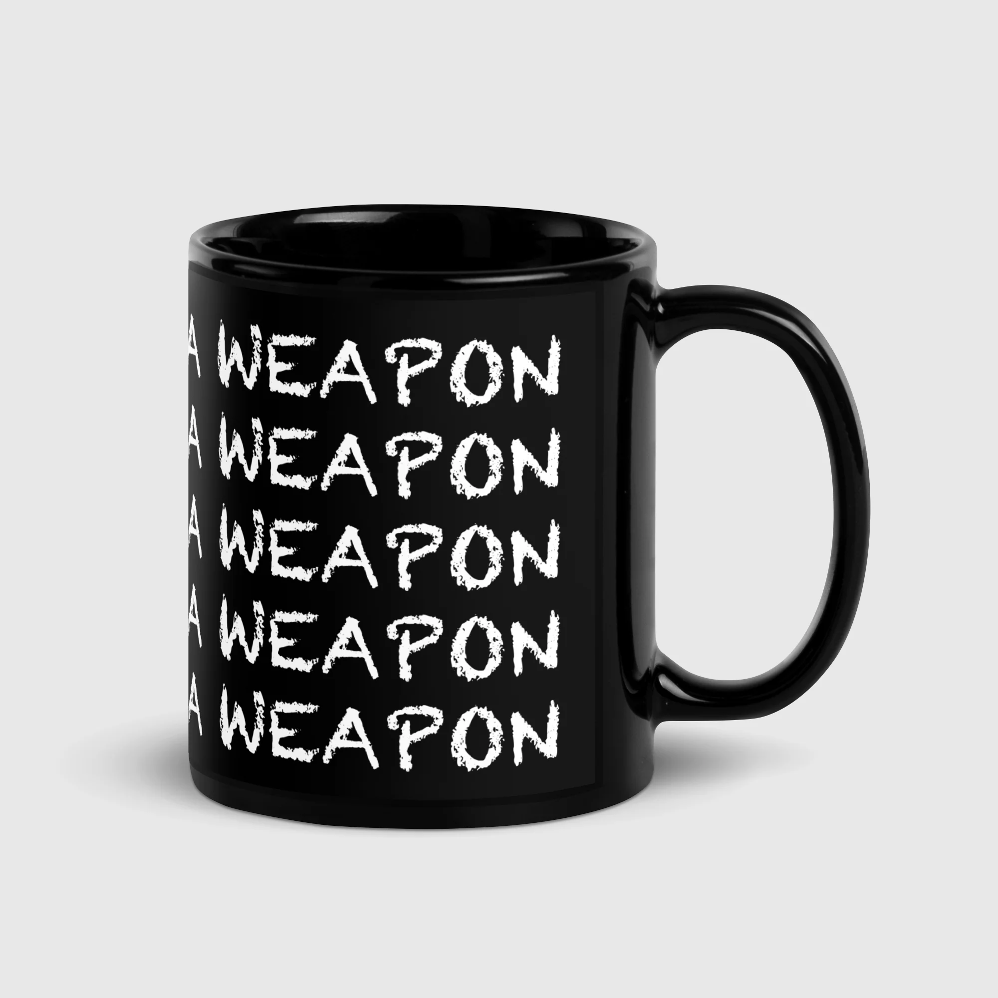 CURSED PRINCESS CLUB - TEA IS NOT A WEAPON GLOSSY MUG