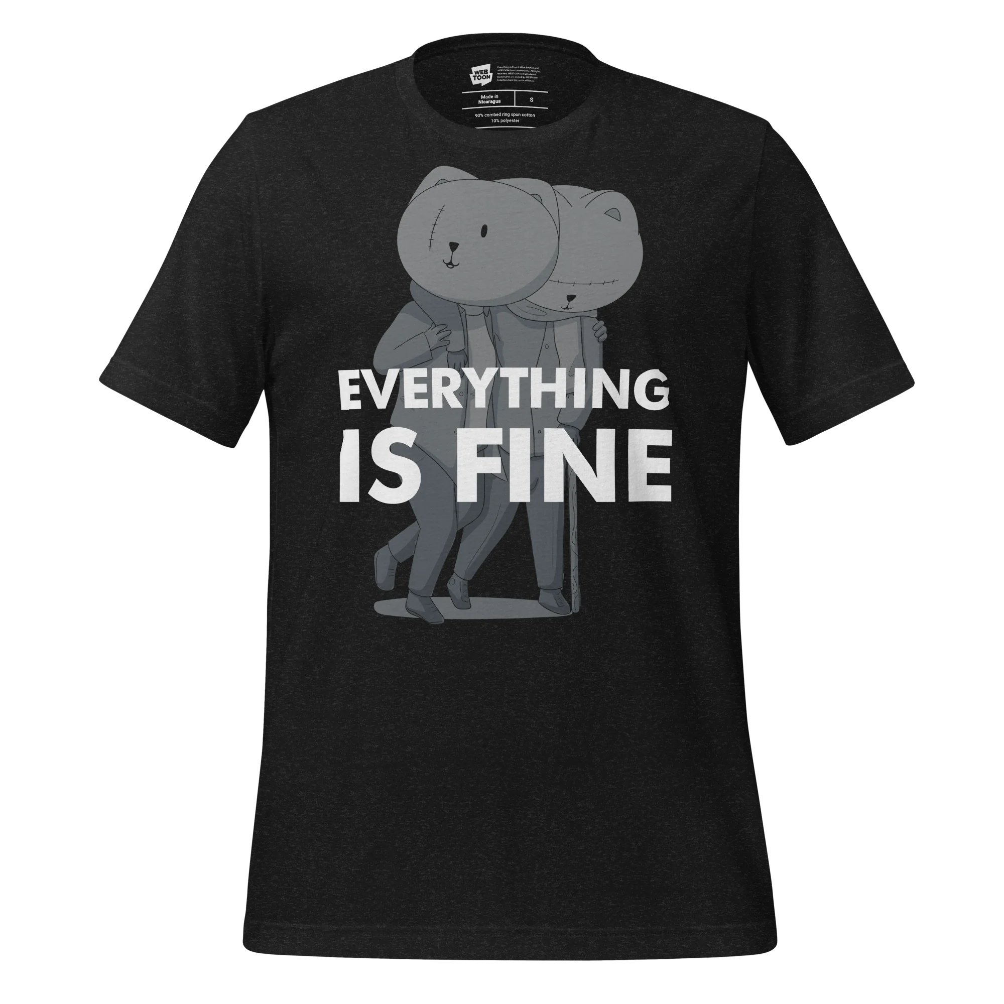 EVERYTHING IS FINE - NICOLE & TIM UNISEX T-SHIRT