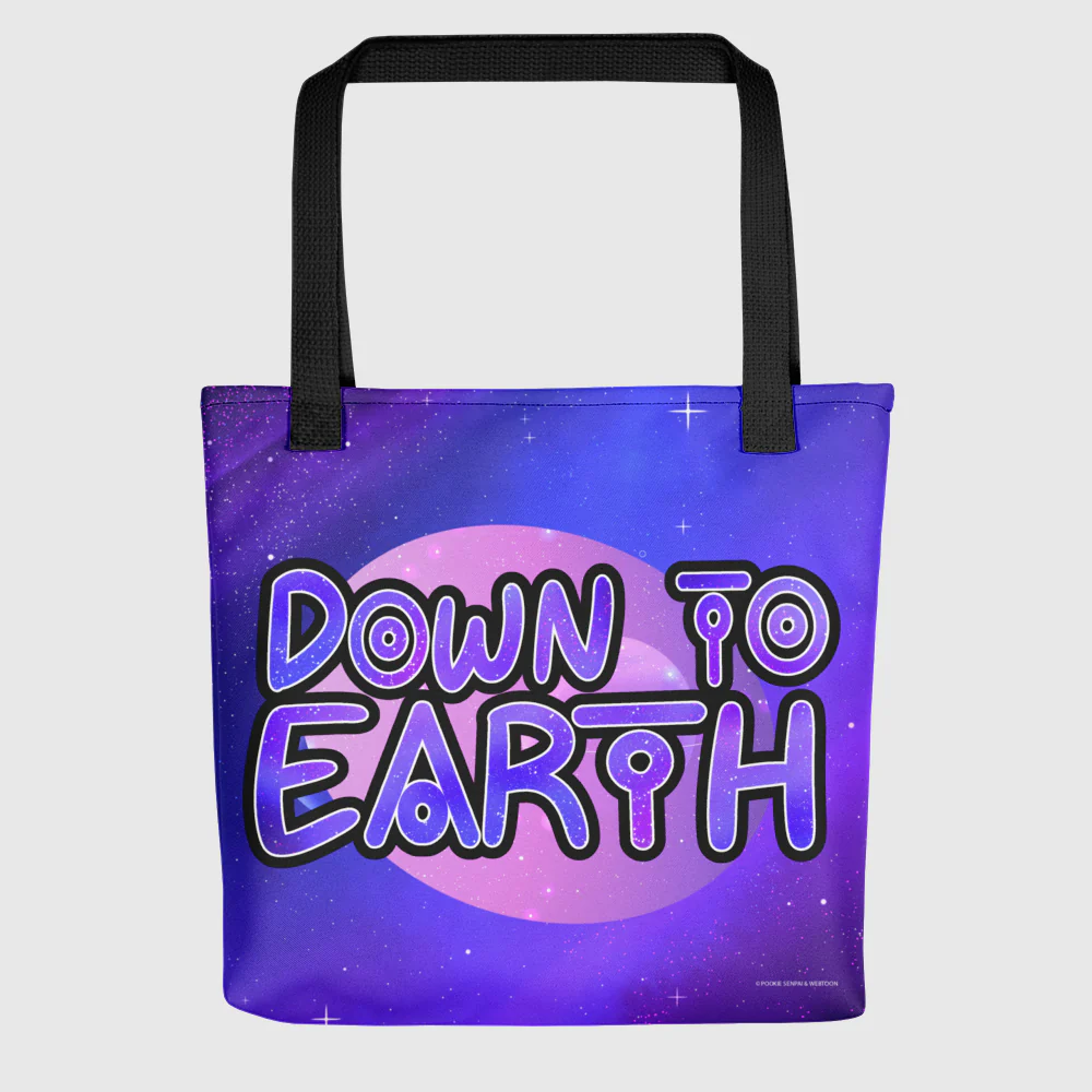 DOWN TO EARTH - ALL-OVER TOTE BAG